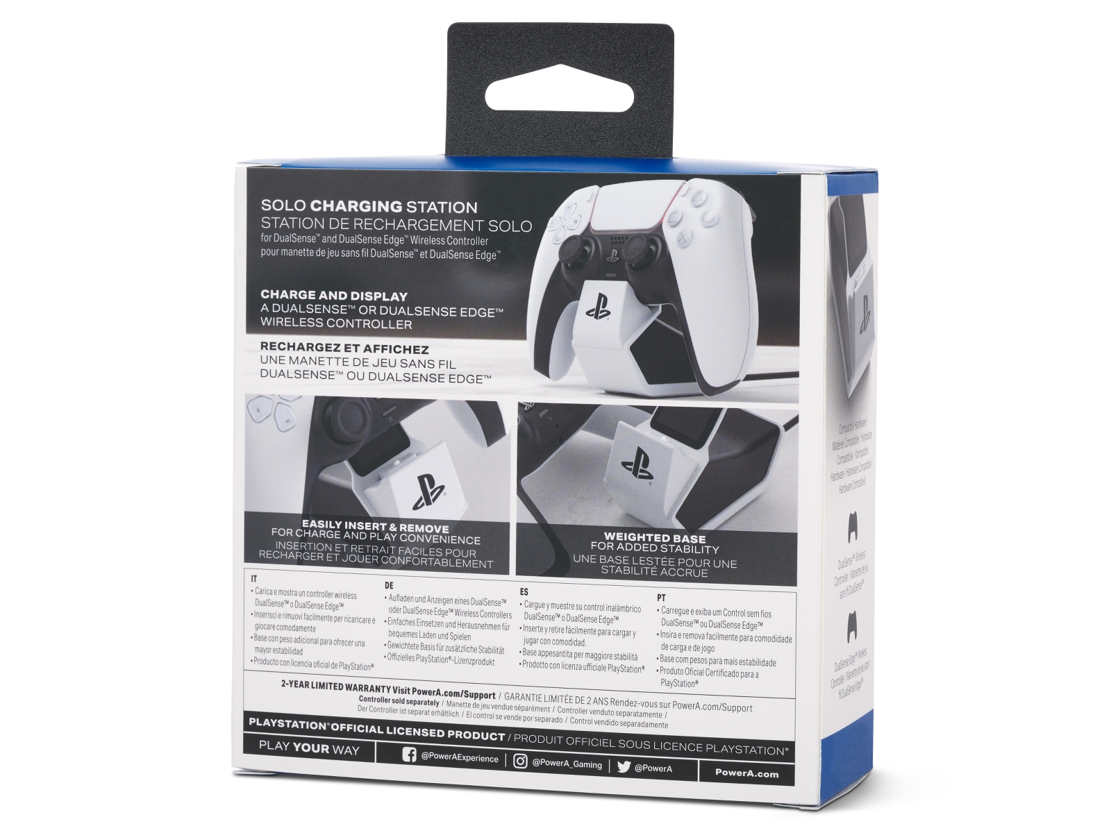 PowerA DualSense Solo Charging Station Tillbehör till spelkonsoler