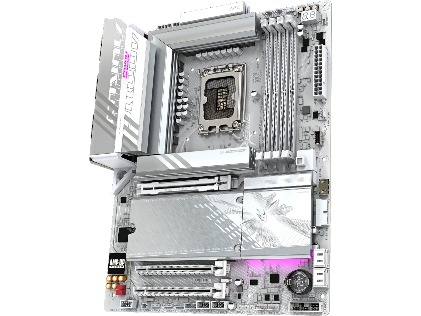 GIGABYTE Z890 A ELITE WF7 ICE Moderkort Intel Socket