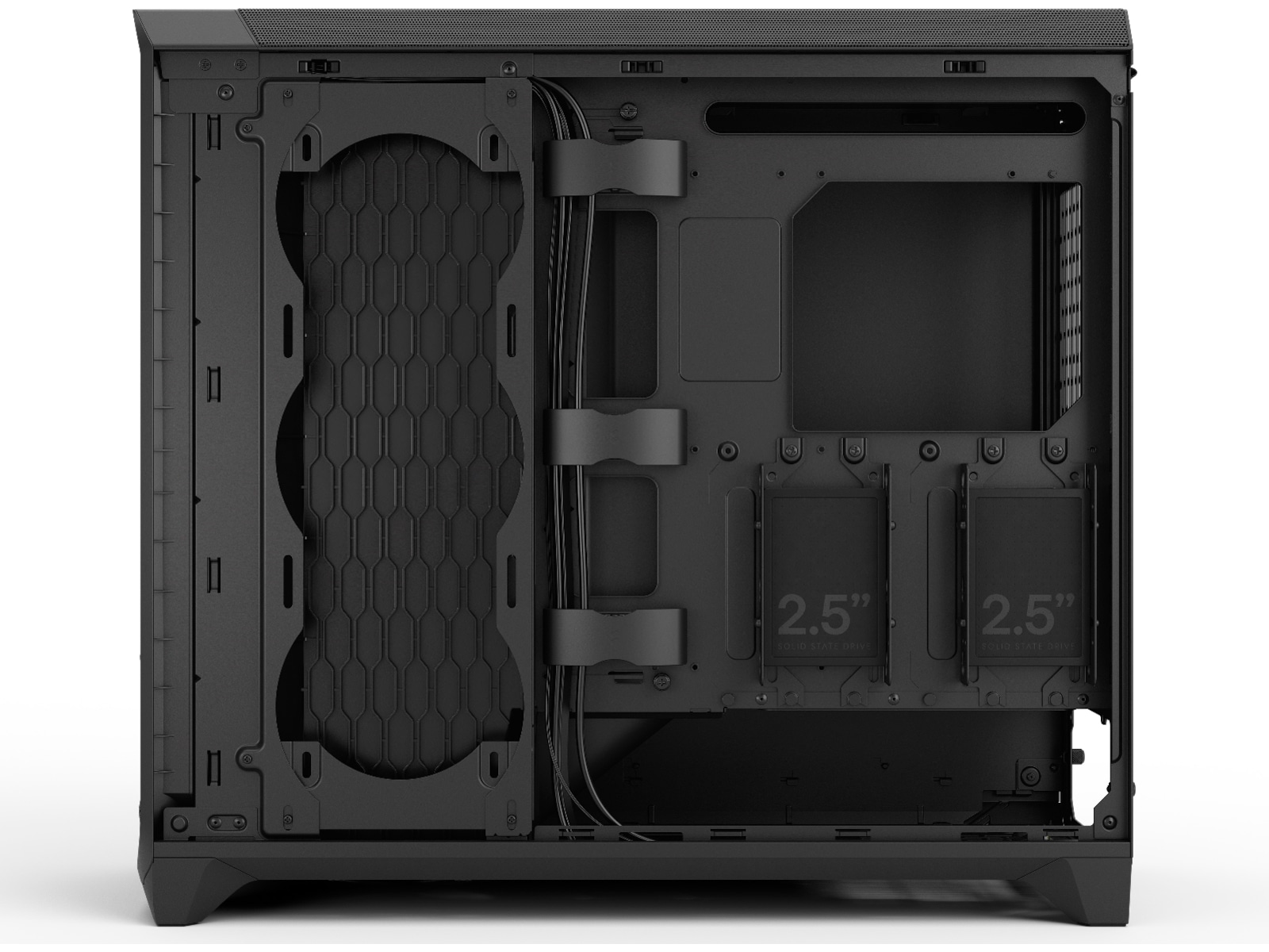 Fractal Meshify 3 XL Solid Mid Tower (svart) Midi tower