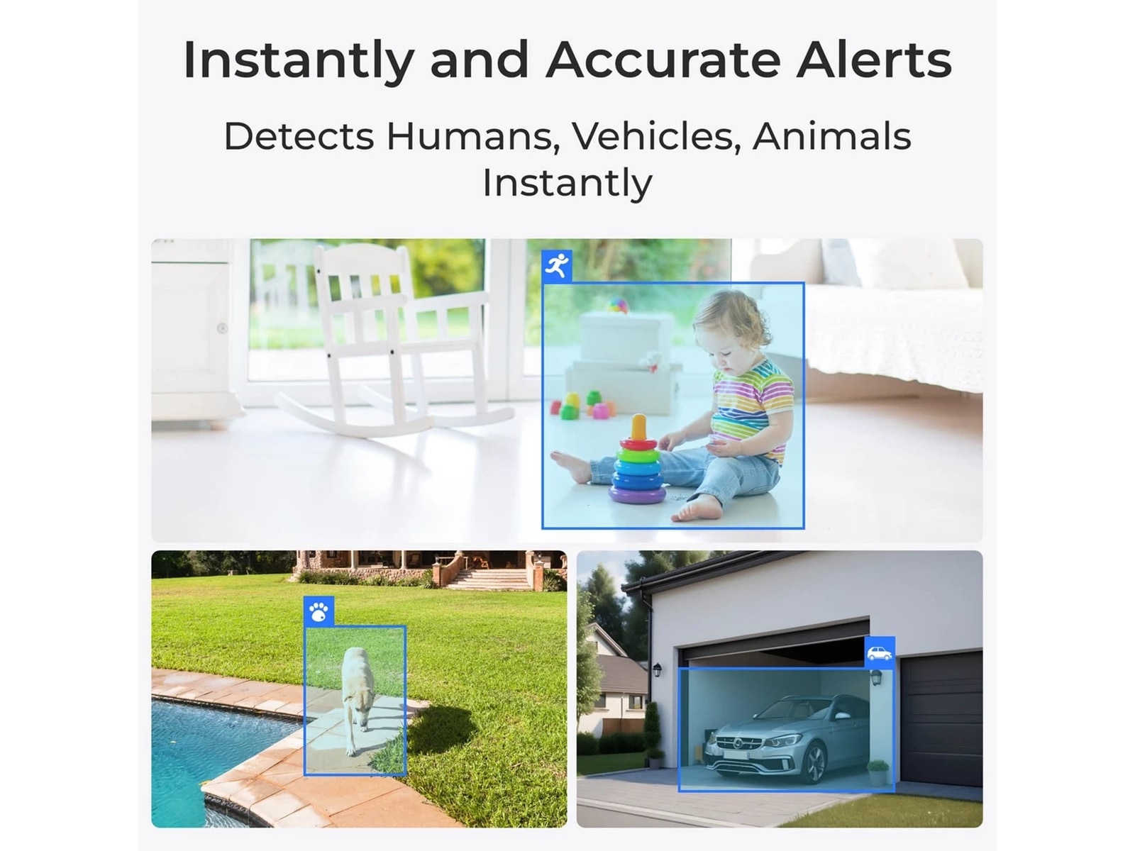 Reolink Home Hub med 4x Argus 3 pro kamera Övervakningskamera