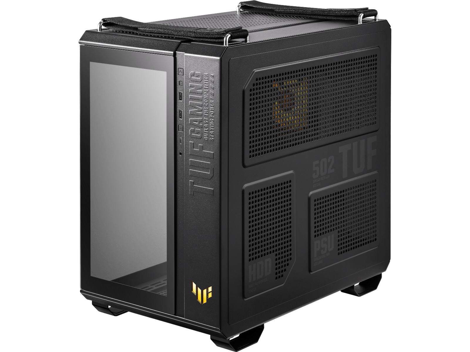 Asus TUF Gaming GT502 Plus TG ARGB Mid Tower (svart) Midi tower