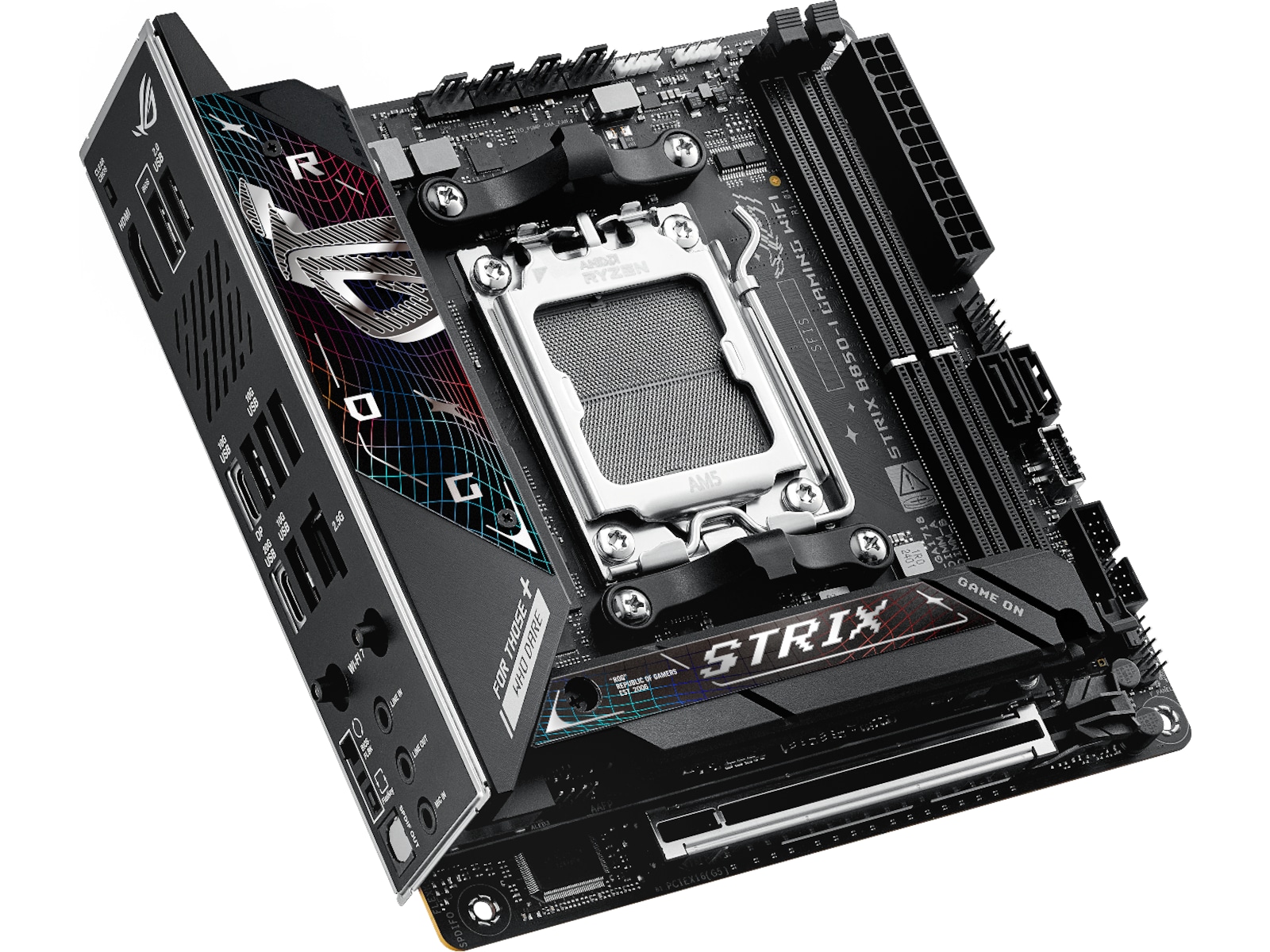 ASUS ROG STRIX B850-I GAMING WIFI Moderkort AMD Socket