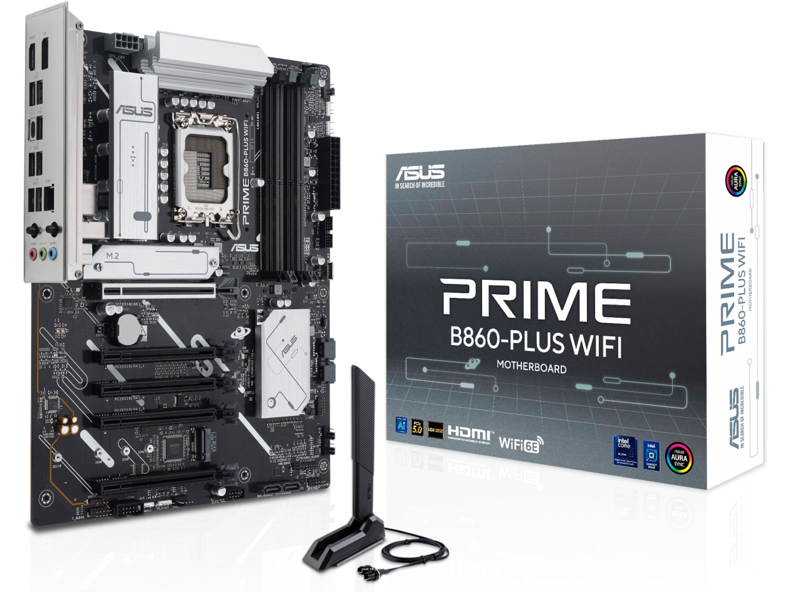 ASUS PRIME B860-PLUS WIFI Moderkort Intel Socket