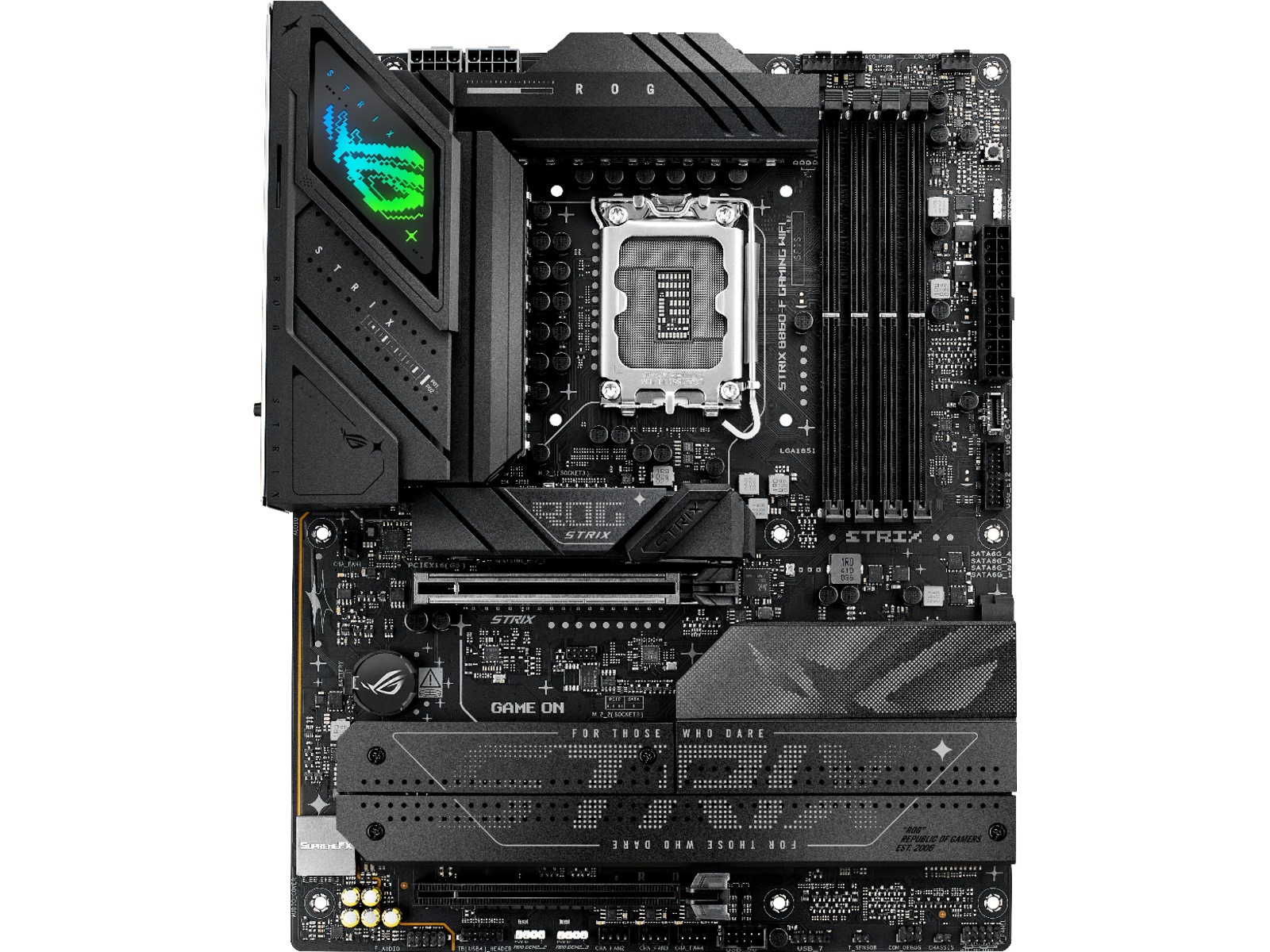 ASUS ROG STRIX B860-F GAMING WIFI Moderkort Intel Socket