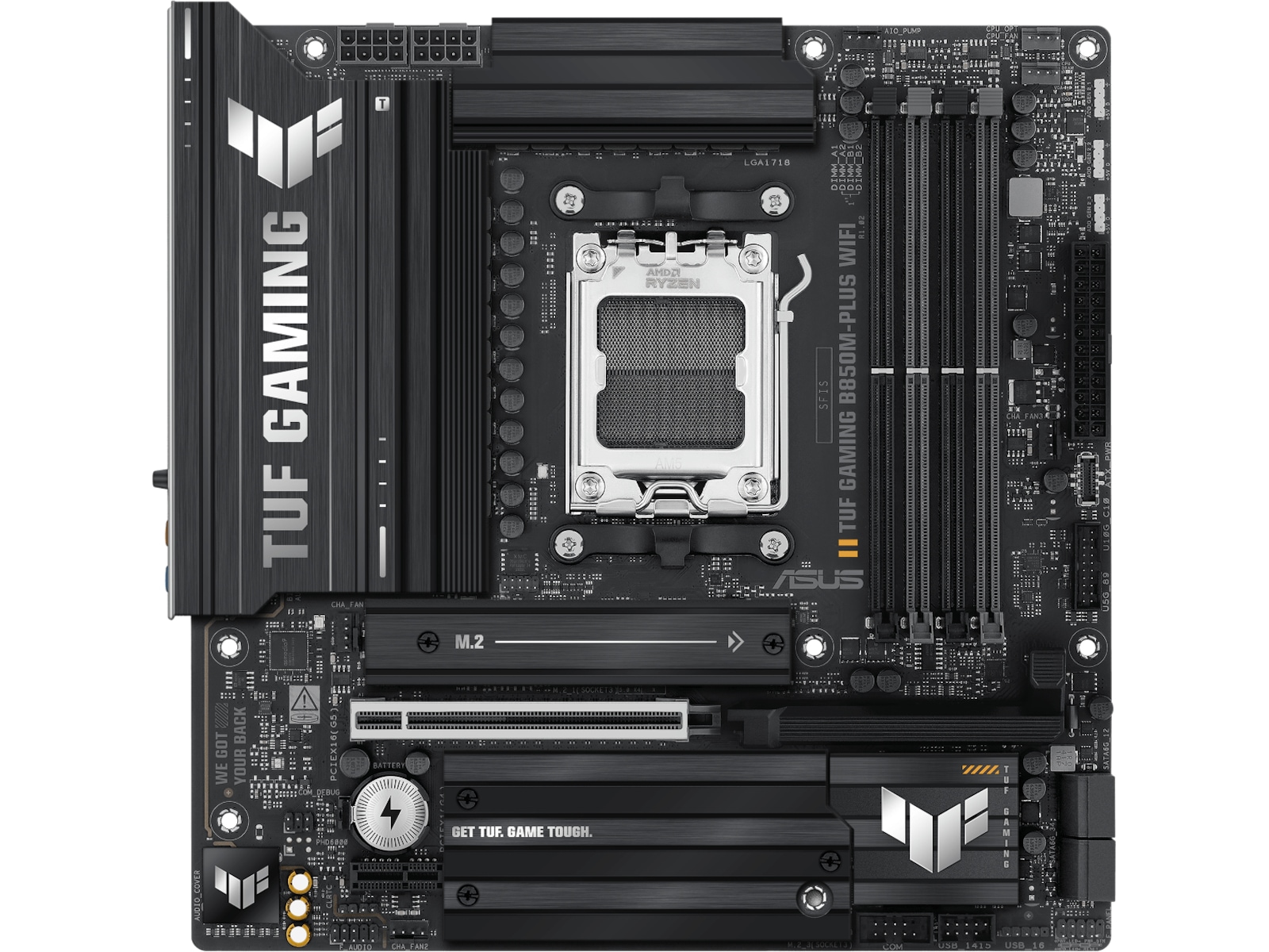 ASUS TUF GAMING B850M-PLUS WIFI Moderkort AMD Socket