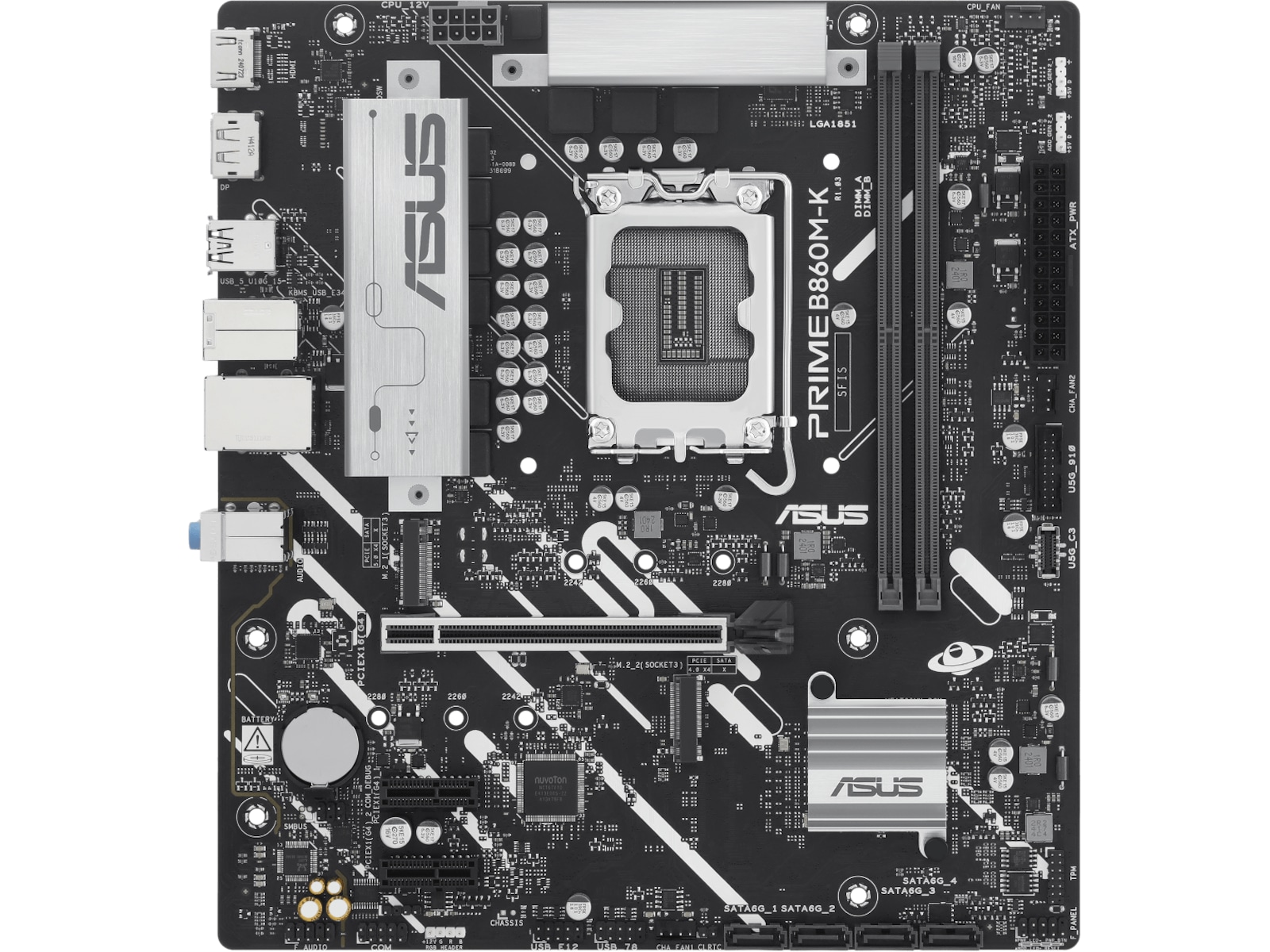 ASUS PRIME B860M-K Moderkort Intel Socket
