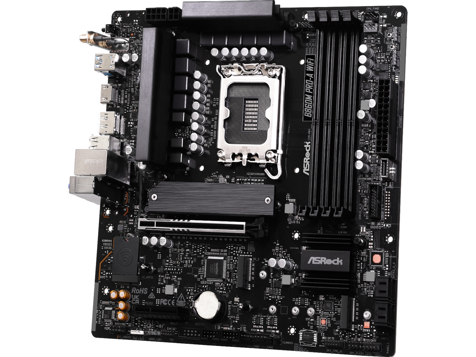 ASRock B860M Pro-A WiFi Moderkort Intel Socket