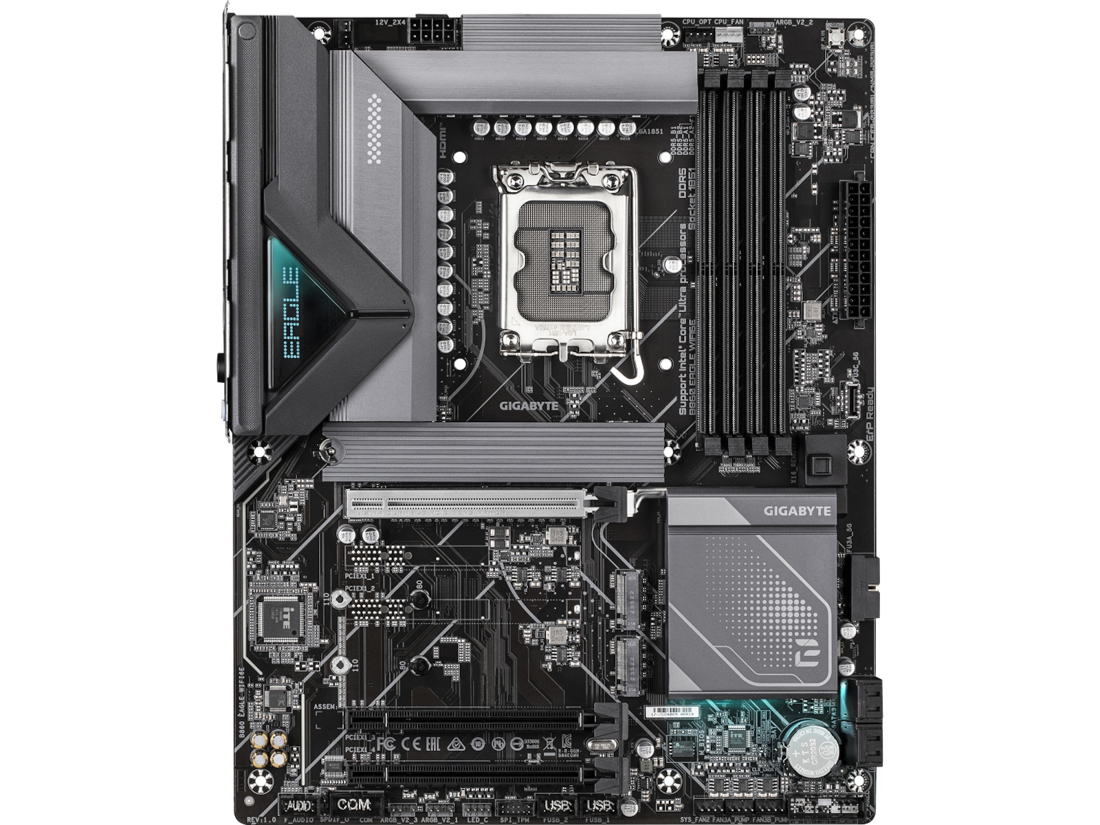 GIGABYTE B860 EAGLE WIFI6E Moderkort Intel Socket