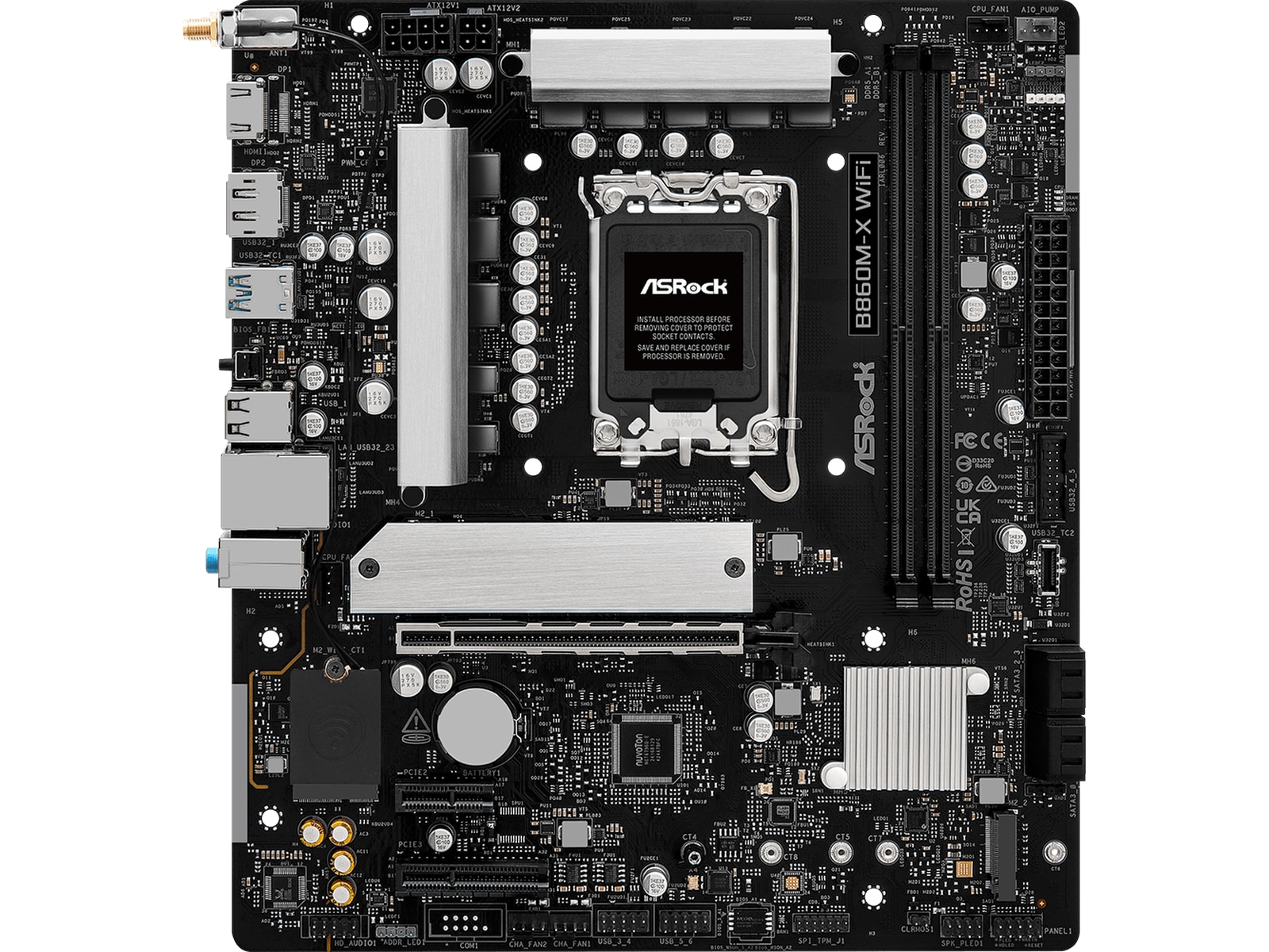 ASRock B860M-X WiFi Moderkort Intel Socket