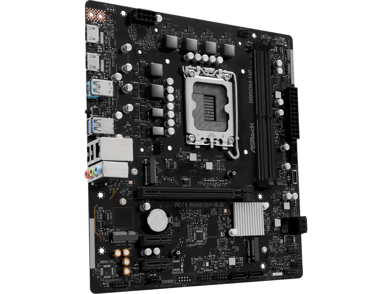 ASRock B860M-H2 Moderkort Intel Socket