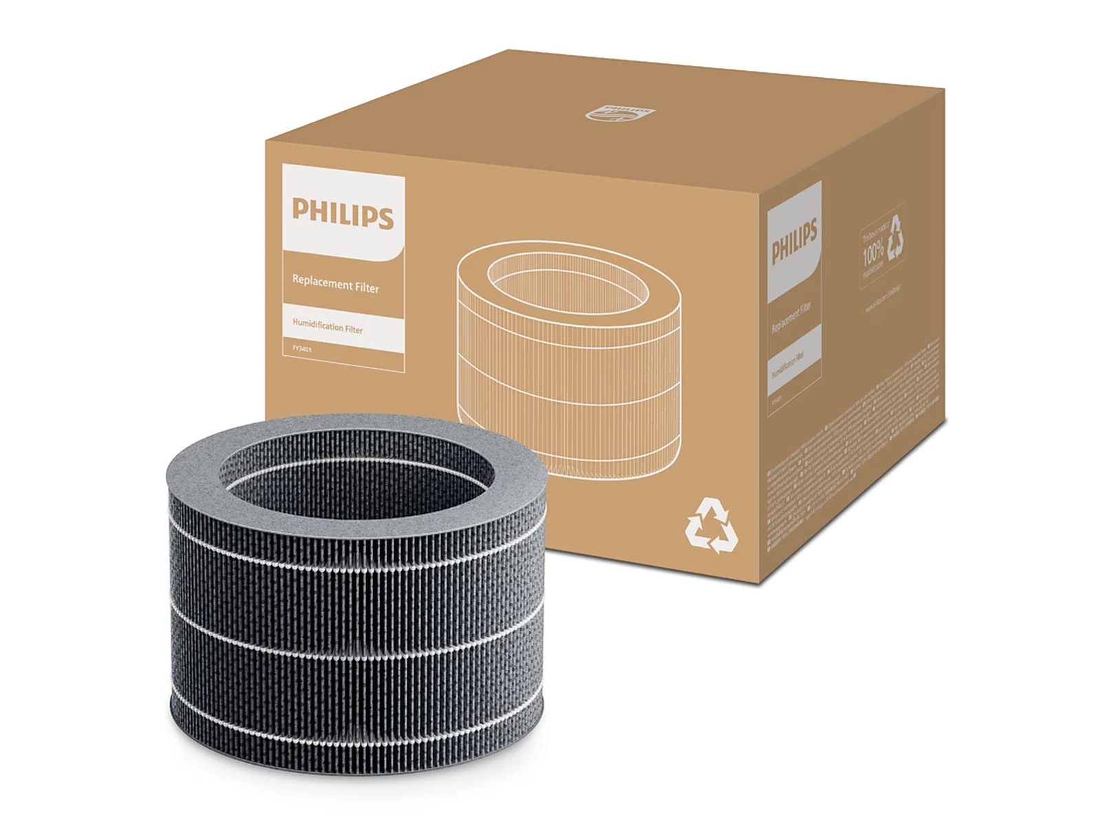 Philips PureProtect Water 3400 Series befuktningsfilter Luftrenare