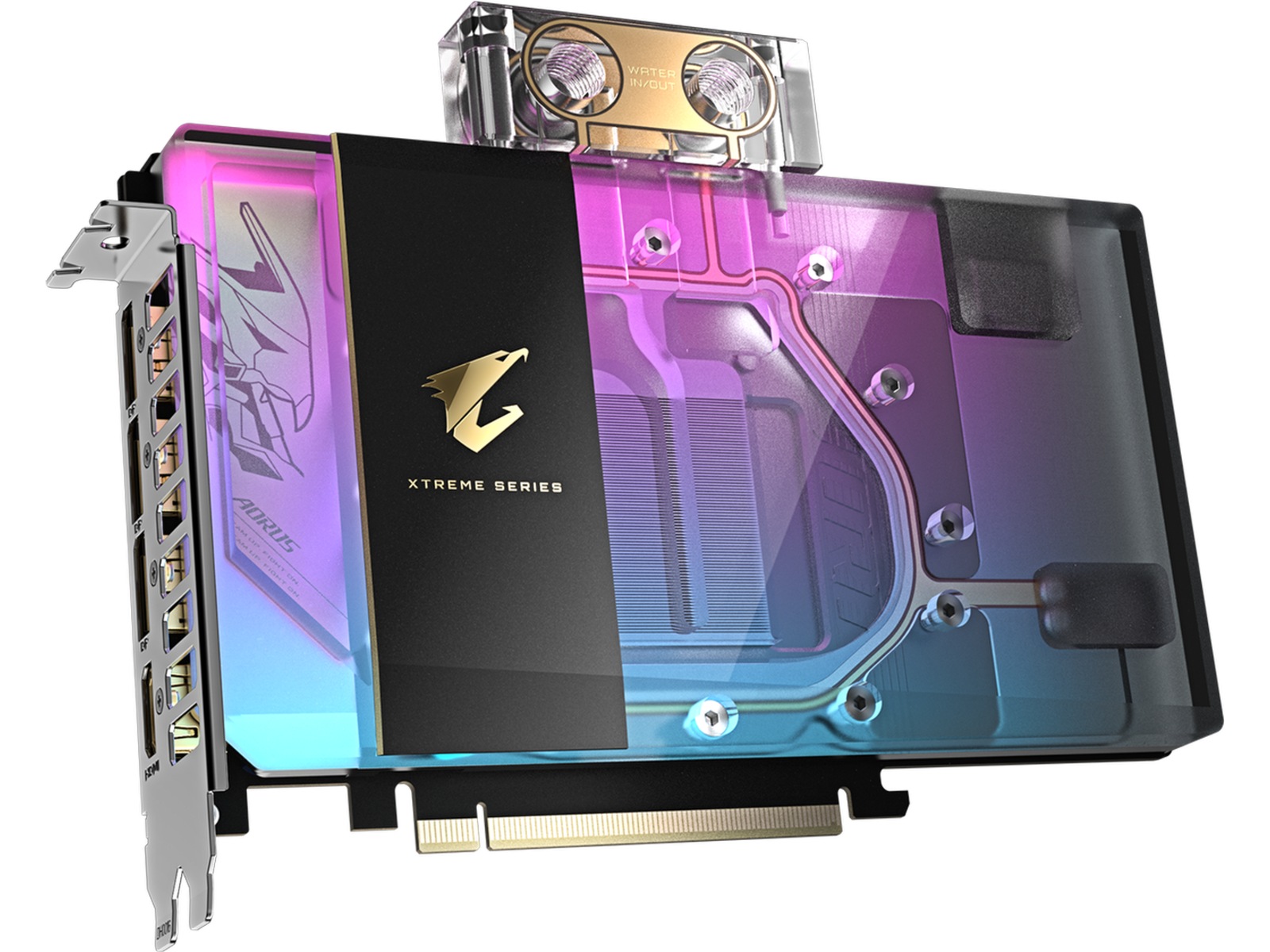 Gigabyte Aorus GeForce RTX 5080 XTREME WATERFORCE WB Grafikkort