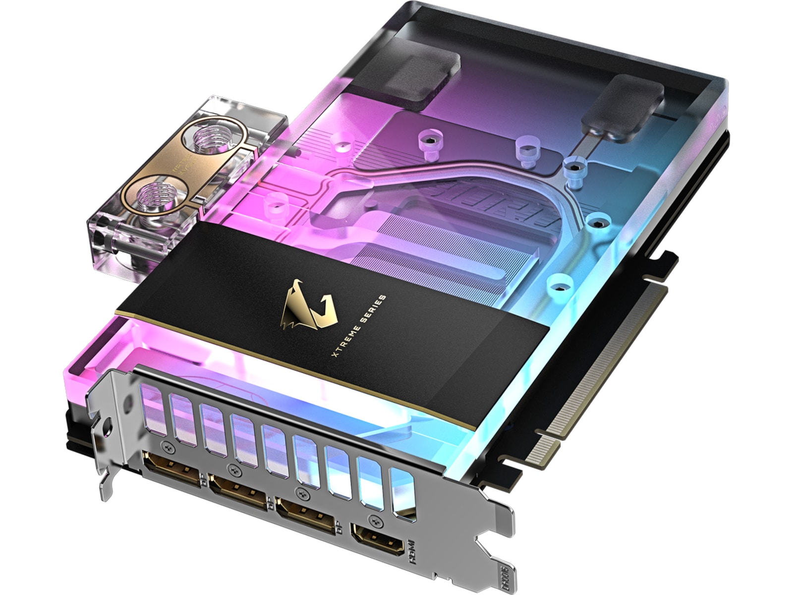 Gigabyte Aorus GeForce RTX 5080 XTREME WATERFORCE WB Grafikkort