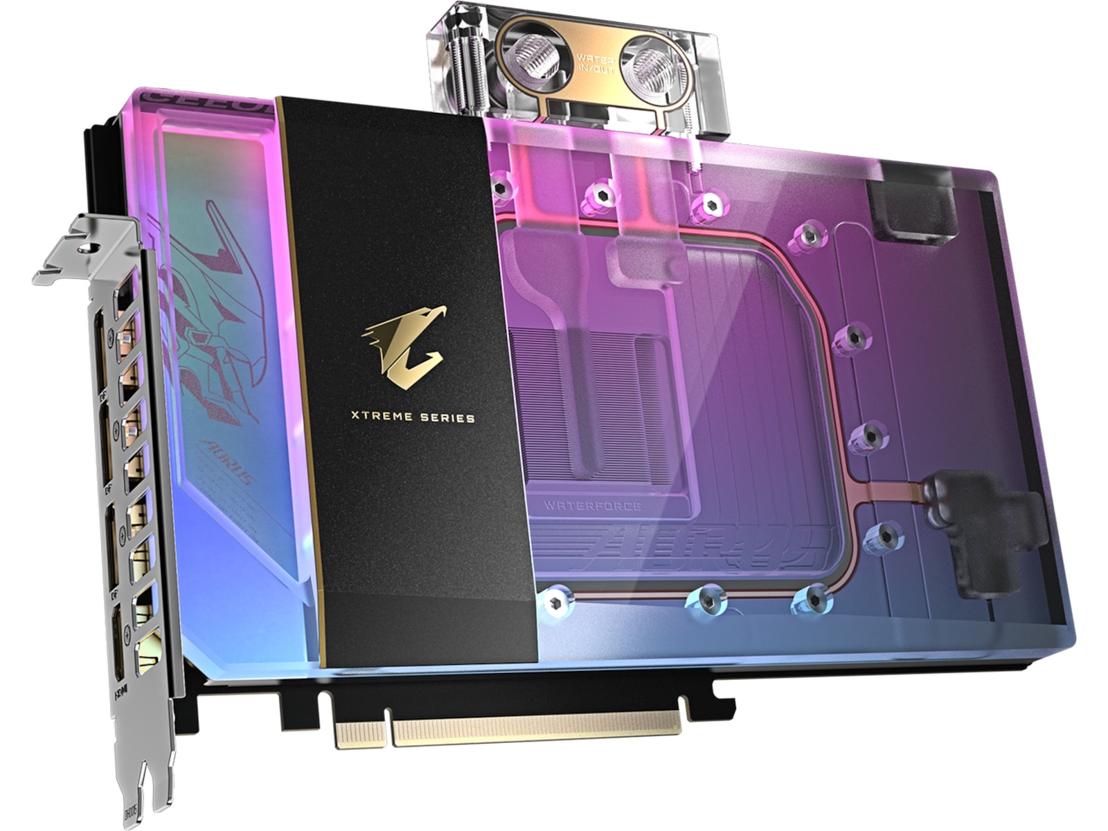 Gigabyte Aorus GeForce RTX 5090 XTREME WATERFORCE WB Grafikkort