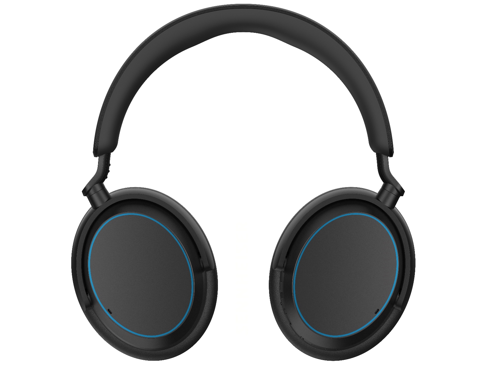 Sennheiser ACCENTUM trådlösa hörlurar, On-Ear (svart/blå) Hörlurar