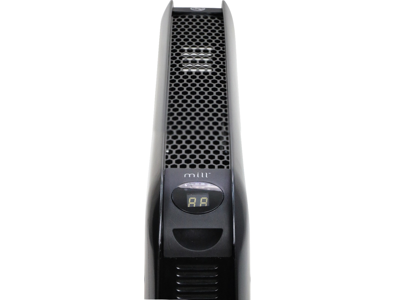 Mill Instant golvelement 2000W Led (svart) Fristående element