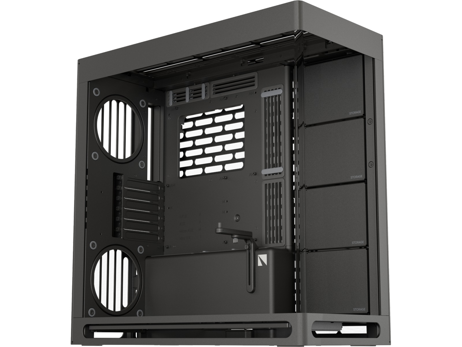 HAVN HS 420 Mid Tower (svart) Midi tower