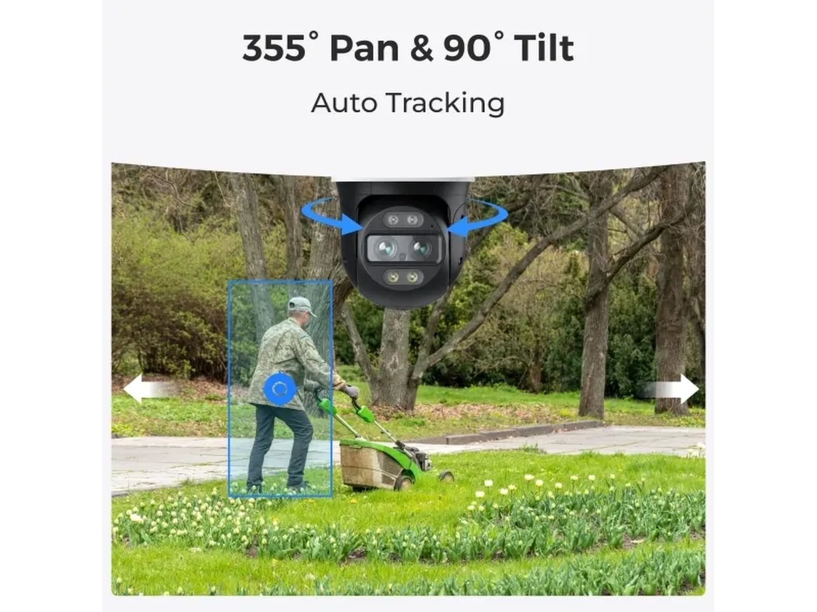 Reolink TrackMix WiFi övervakningskamera Övervakningskamera