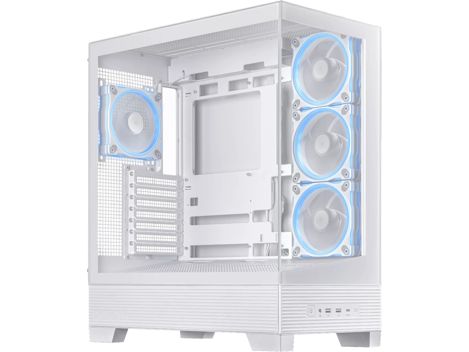Asus A31 PLUS ARGB Mid Tower (vit) Midi tower
