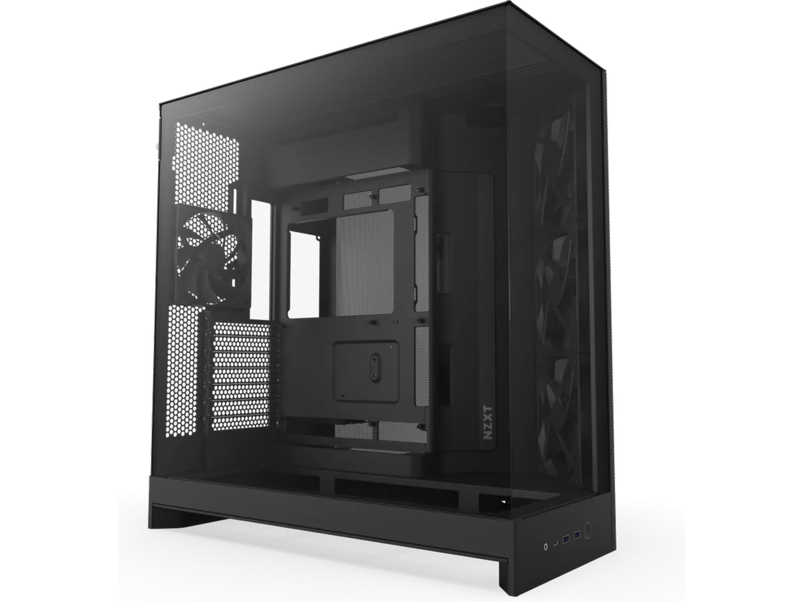 NZXT H9 Flow Mid Tower (svart) Midi tower