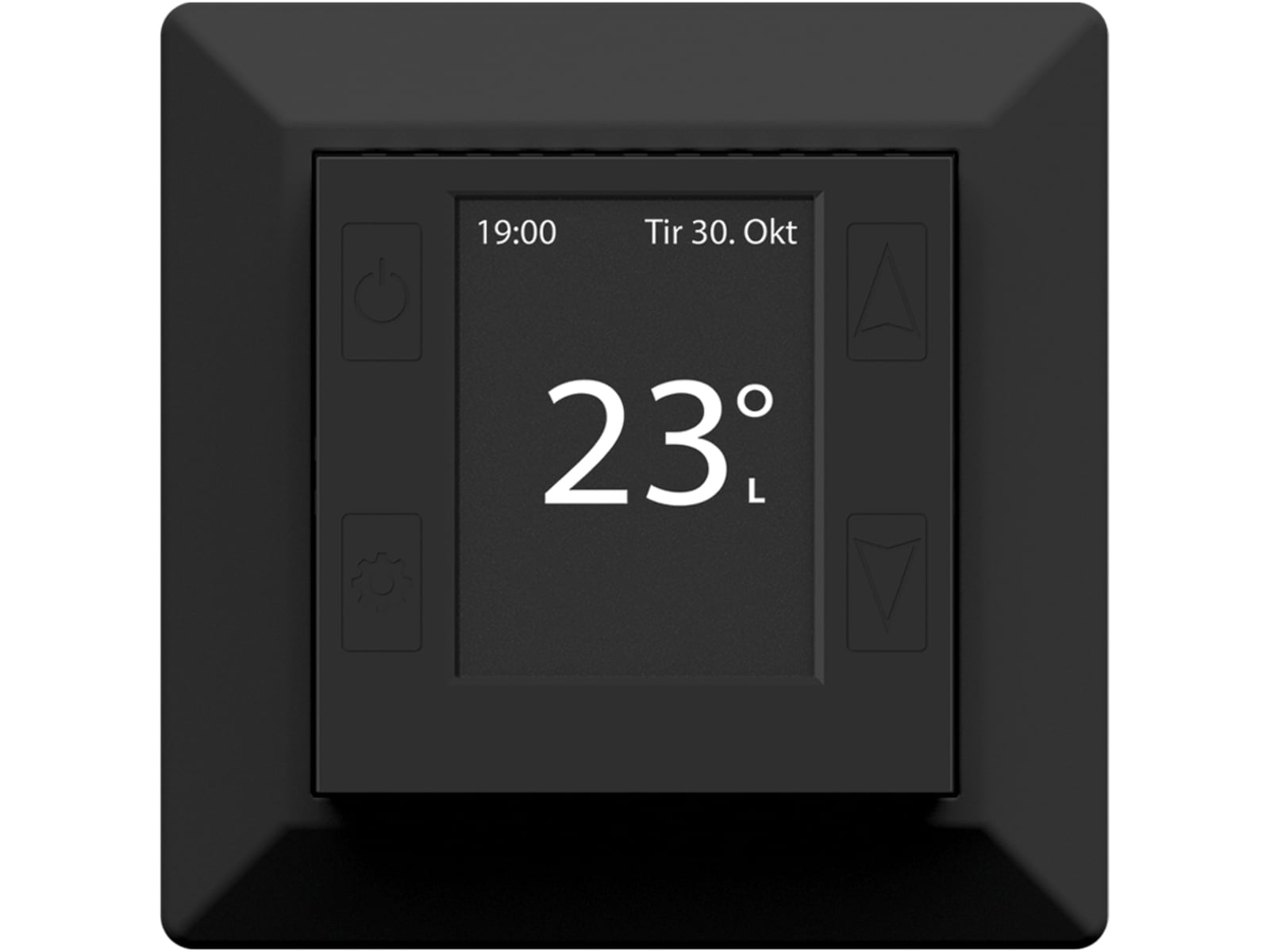 Mill Smart WiFi Golvtermostat (svart) Tillbehör till värme