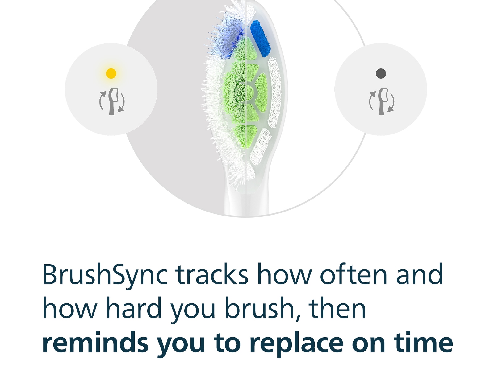 Philips Sonicare W2 Optimal White borsthuvuden (4 pack, vit) Tandborsthuvud