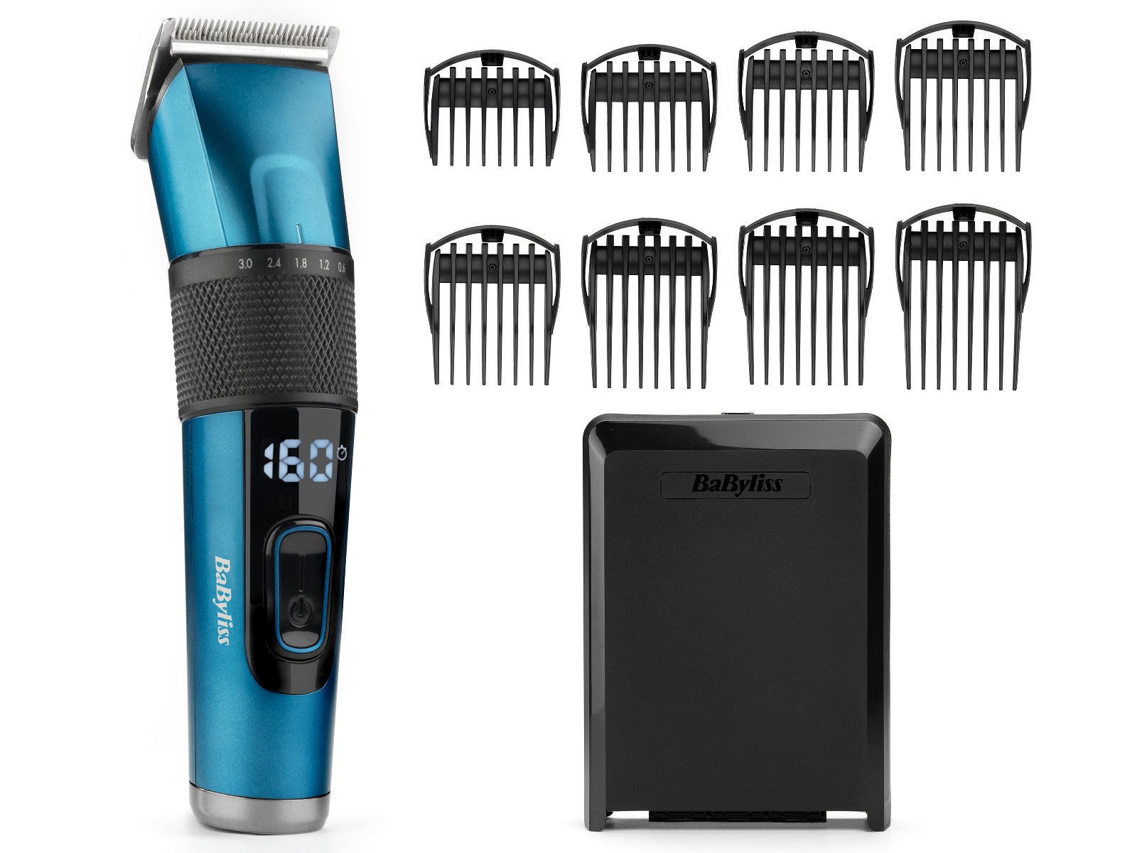 BaByliss Japanese Steel Digital Hårklippare Hårtrimmer