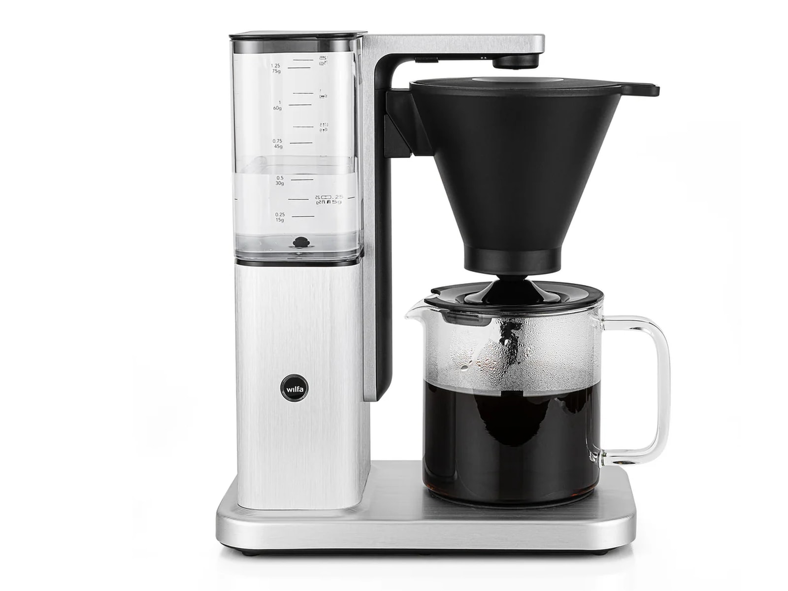 Wilfa Zense Alux kaffebryggare (borstad aluminium) Kaffebryggare