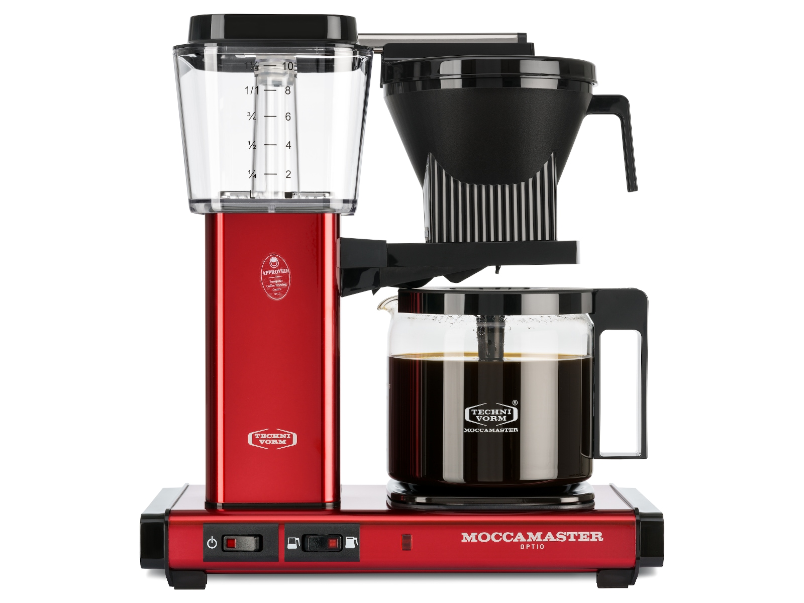 Moccamaster Optio (Red metallic) Kaffebryggare