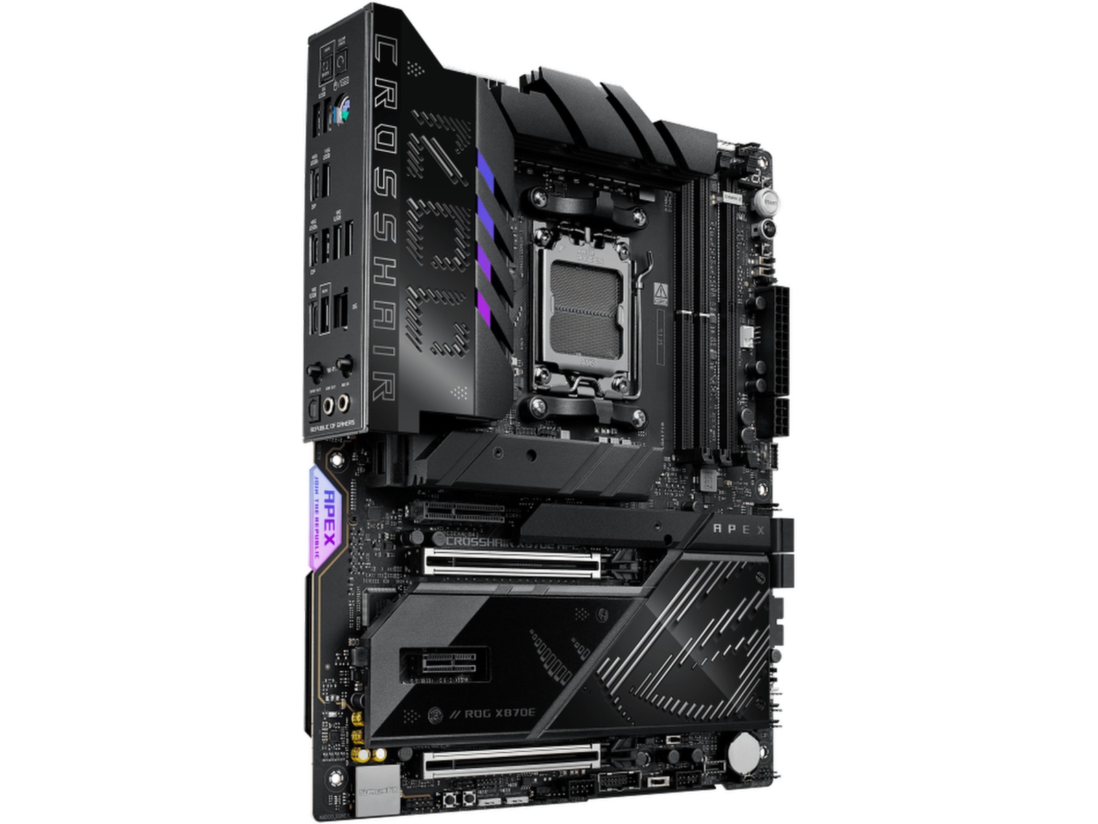 ASUS ROG CROSSHAIR X870E APEX Moderkort AMD Socket