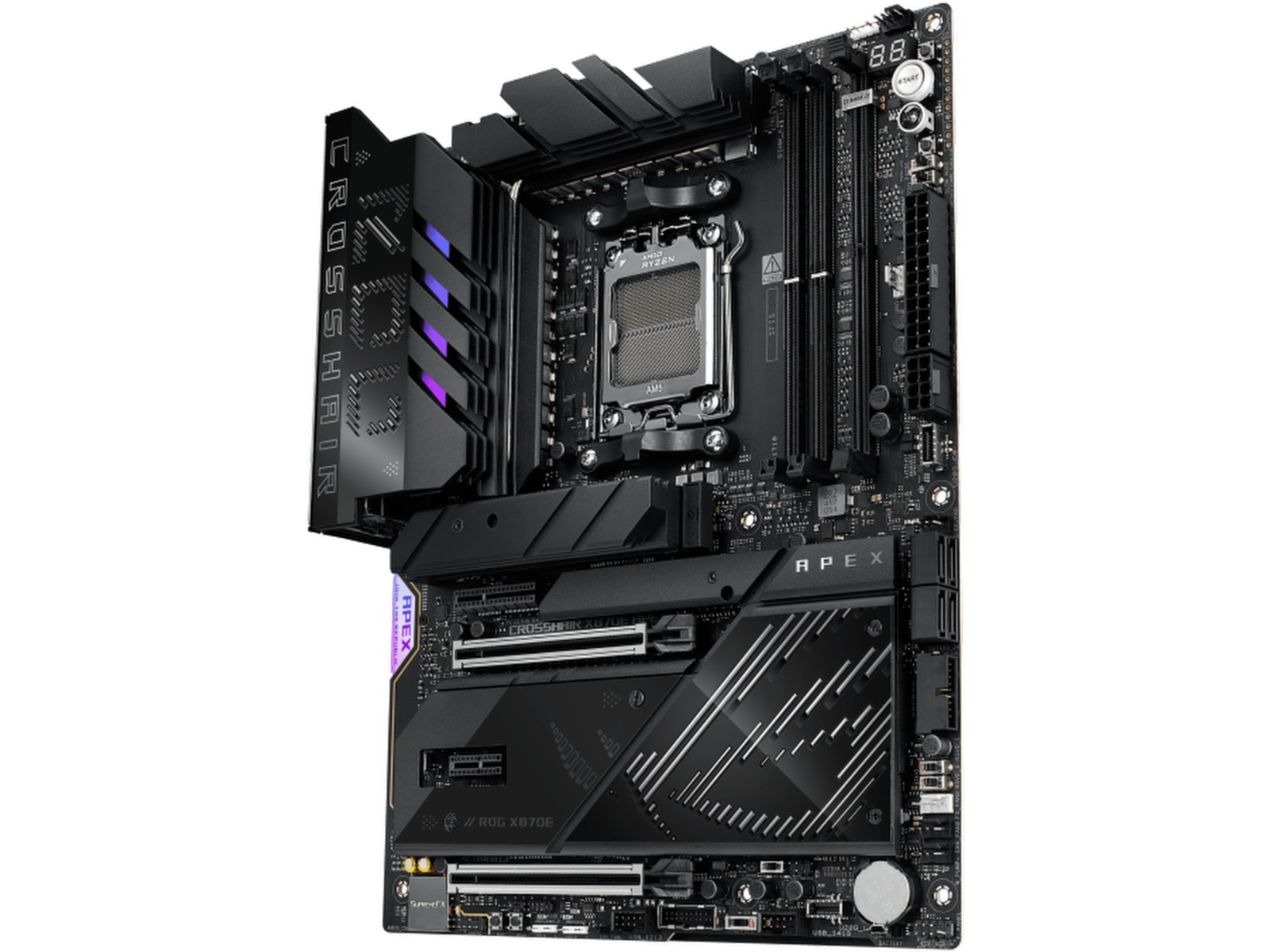 ASUS ROG CROSSHAIR X870E APEX Moderkort AMD Socket