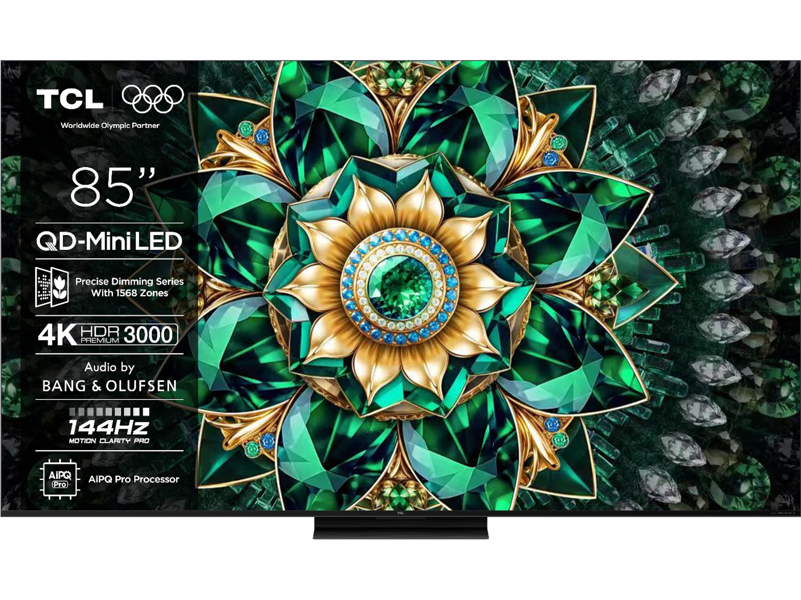 TCL 85" Q7C 4K QD-Mini LED Google TV Över 80 tums TV