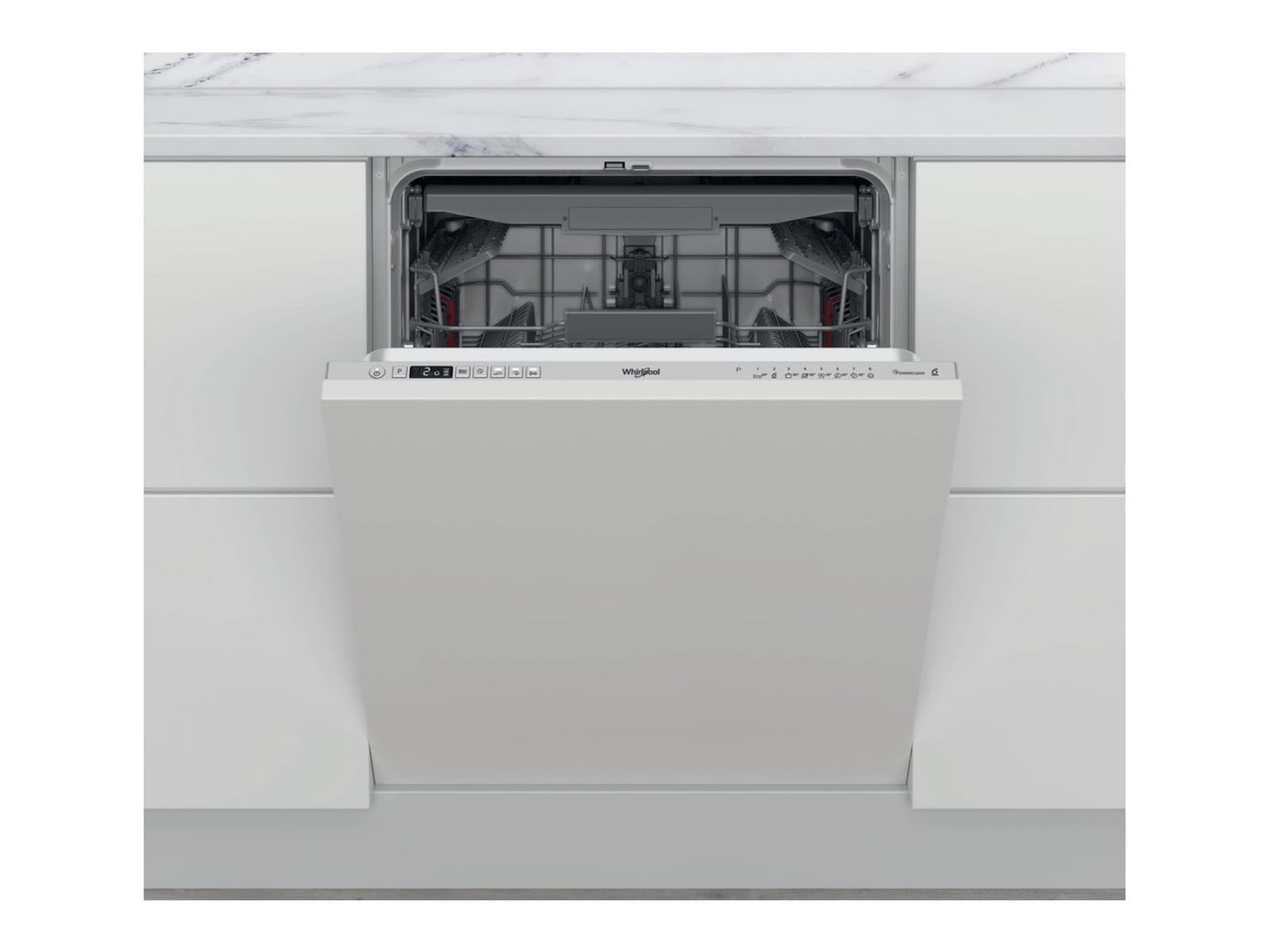 Whirlpool WIC 3C34 PFE S Integrerad diskmaskin Integrerad diskmaskin