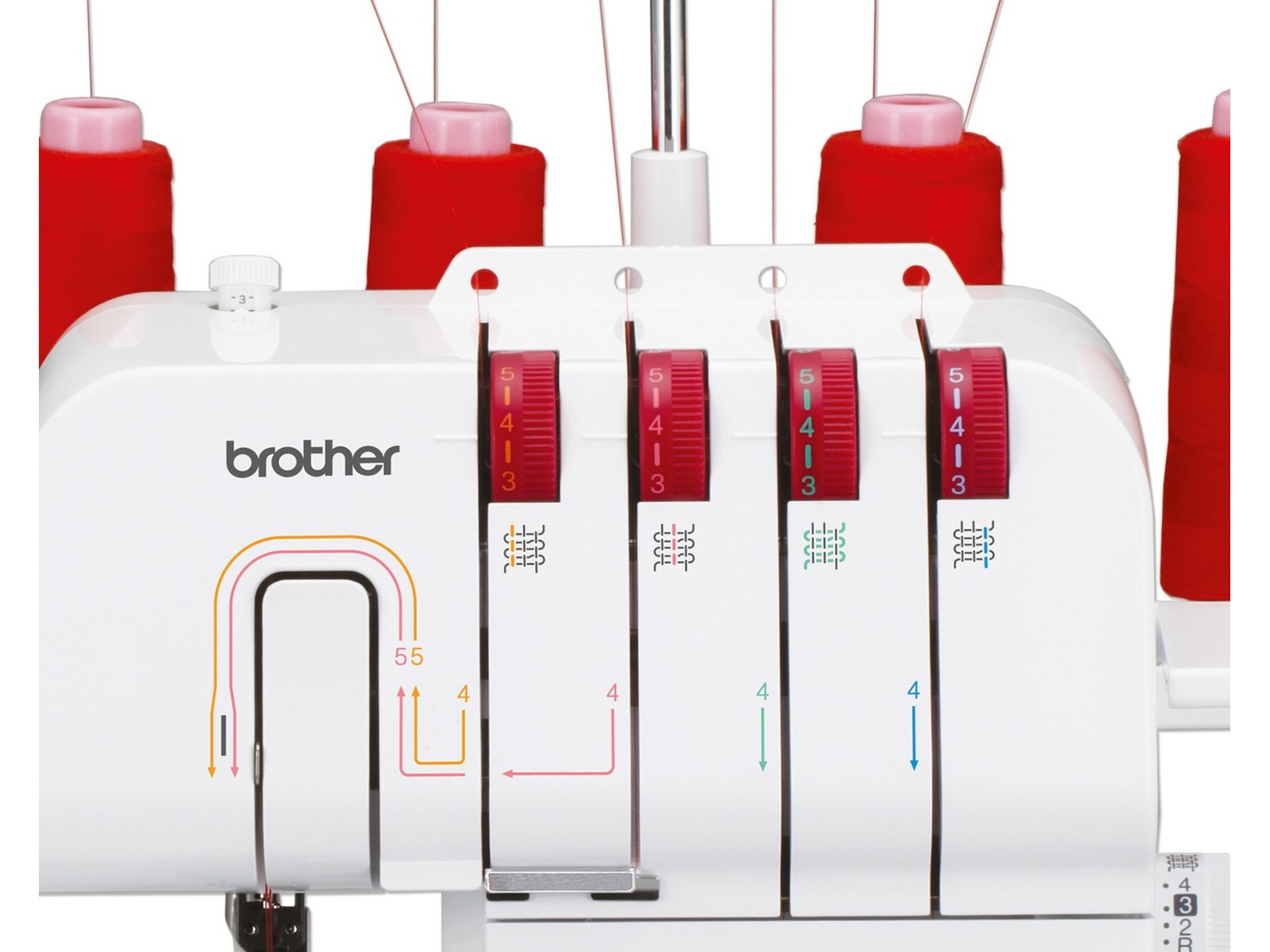 Brother M343DVP1 overlock maskin Symaskiner