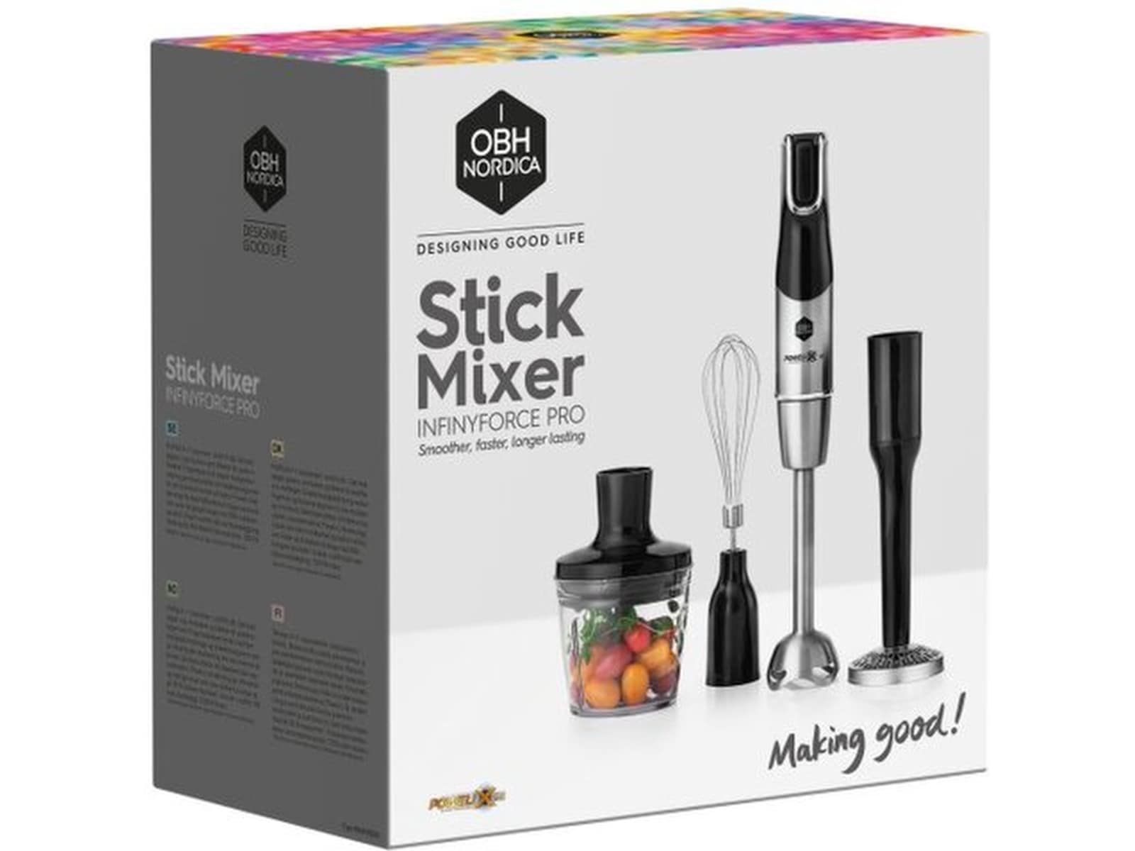OBH Nordica Infiny Force Pro stavmixer HN95HDS0 Stavmixers & elvispar