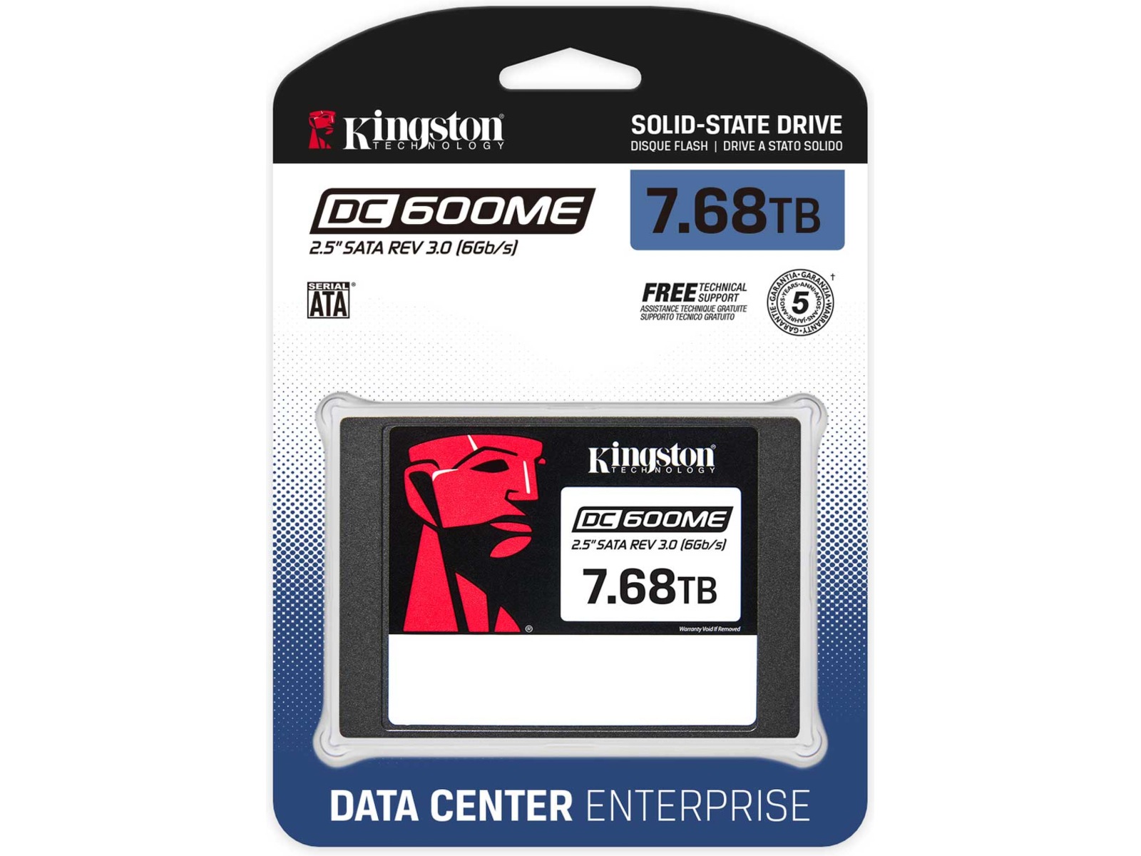 Kingston DC600ME 2.5" SATA 7.68TB SSD 2.5