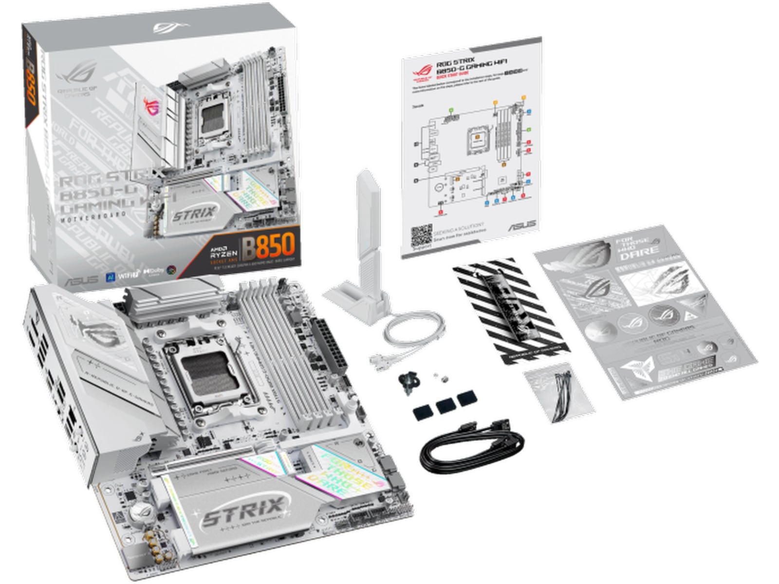 Asus ROG STRIX B850-G GAMING WIFI Moderkort AMD Socket