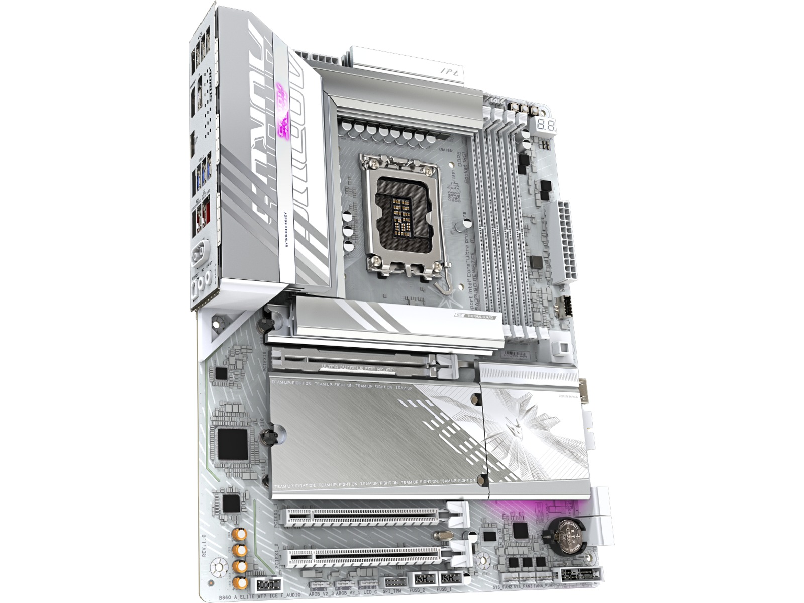 Gigabyte B860 AORUS ELITE WF7 ICE Moderkort Intel Socket