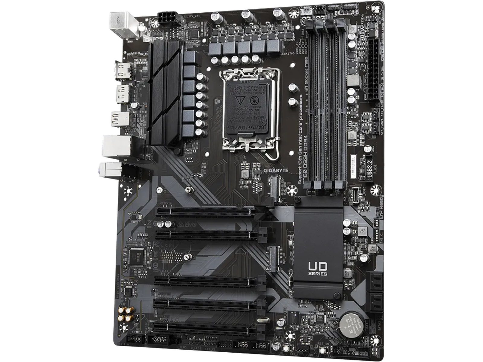 Gigabyte B760 DS3H DDR4 Moderkort Intel Socket