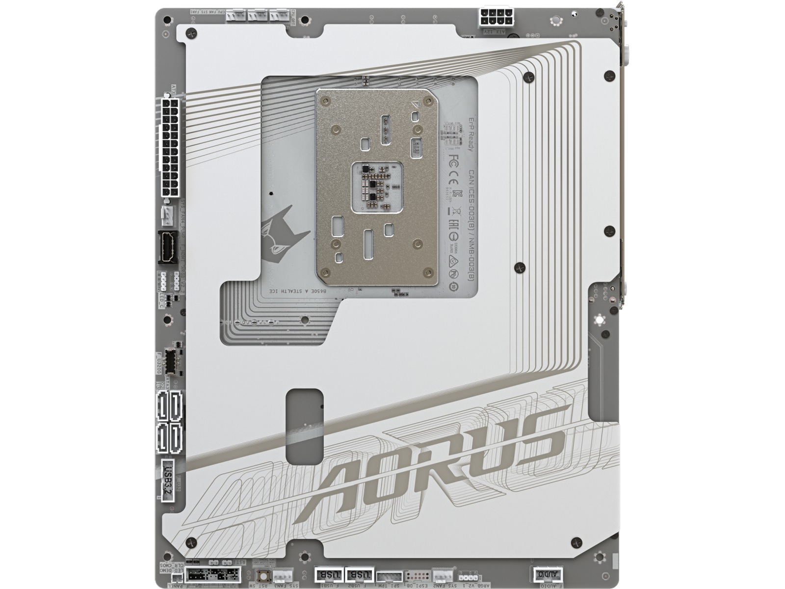 Gigabyte B650E AORUS STEALTH ICE Moderkort AMD Socket