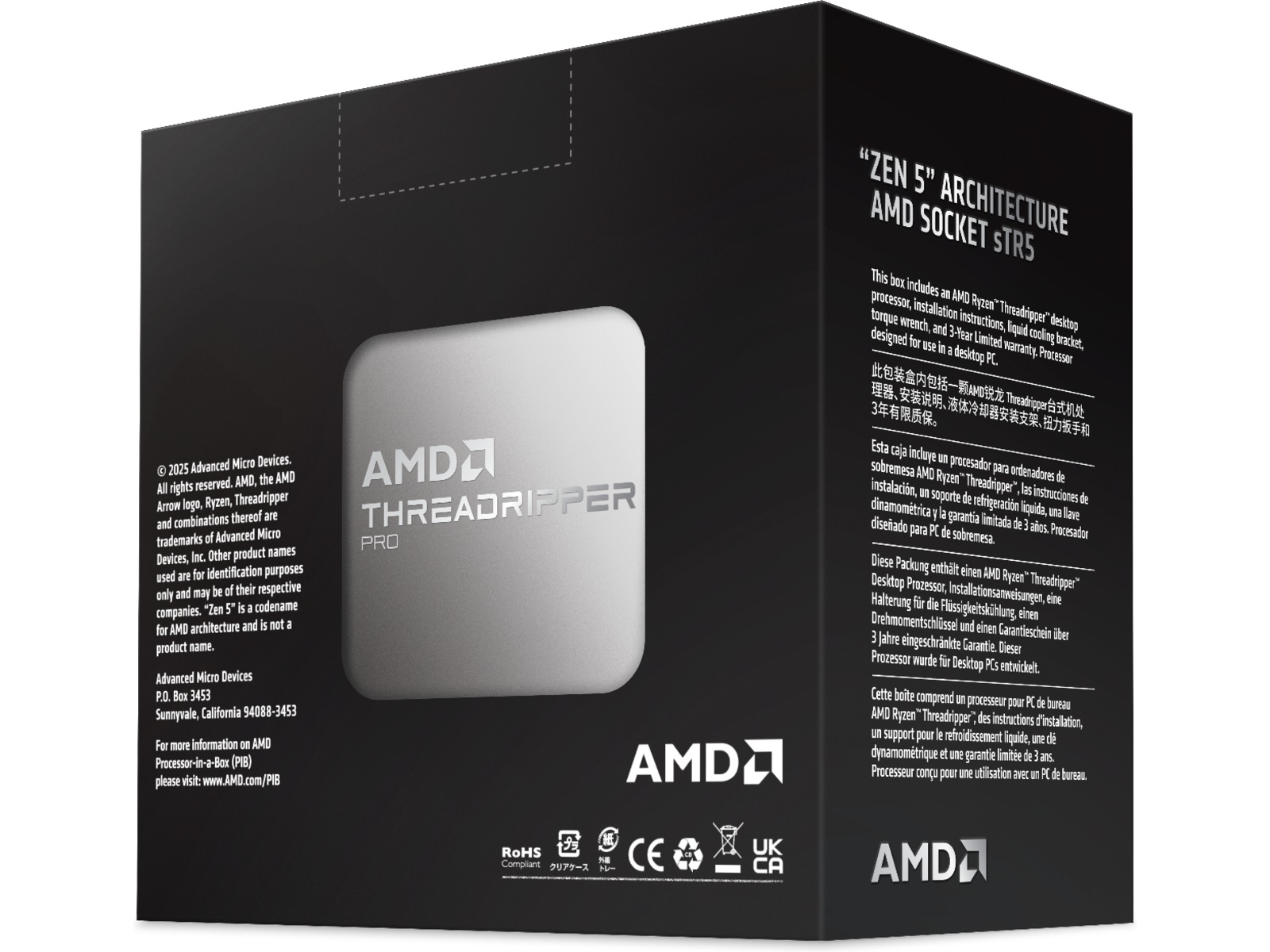 AMD Ryzen Threadripper PRO 9995WX Processor