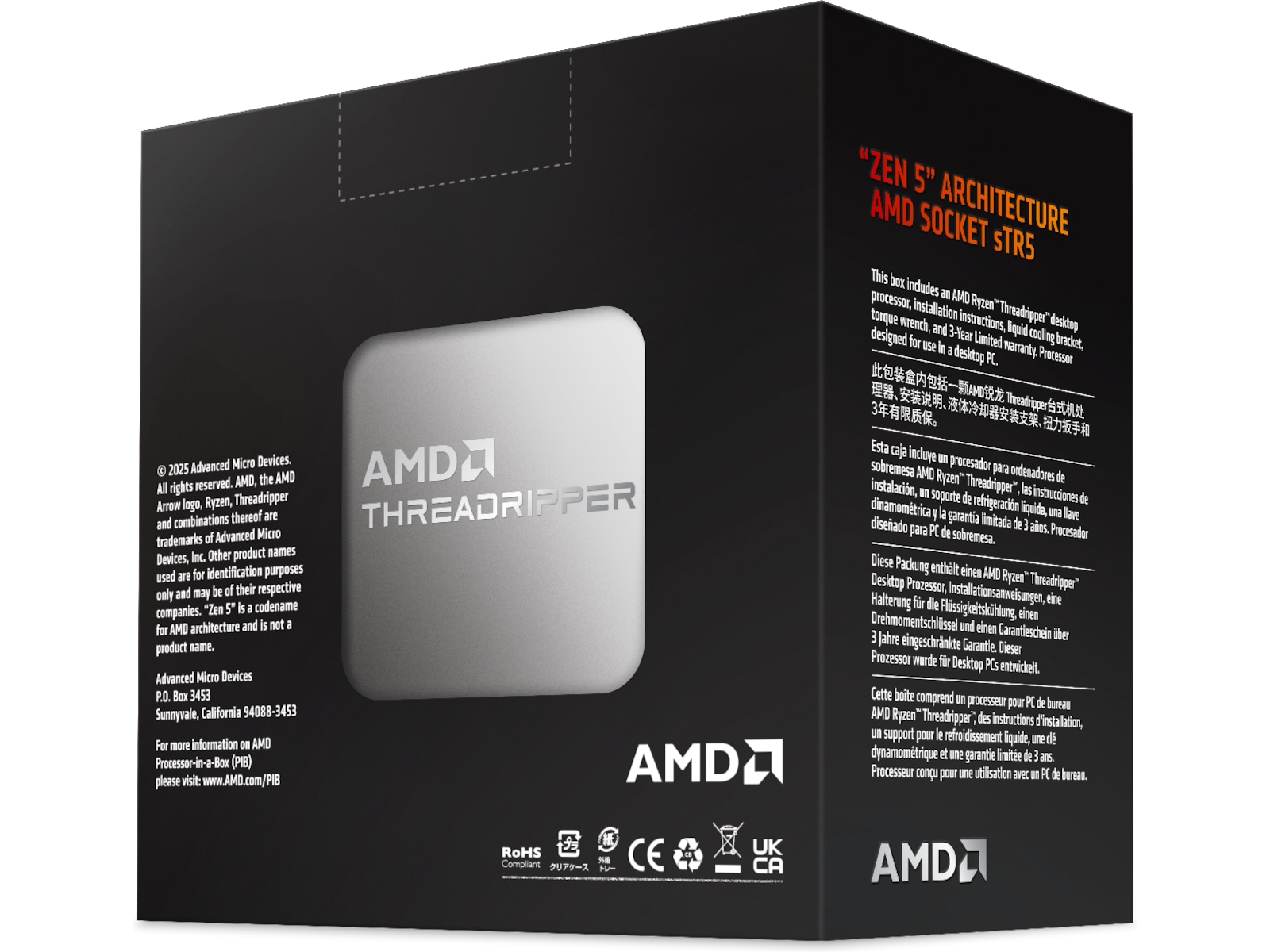 AMD Ryzen Threadripper 9960X Processor
