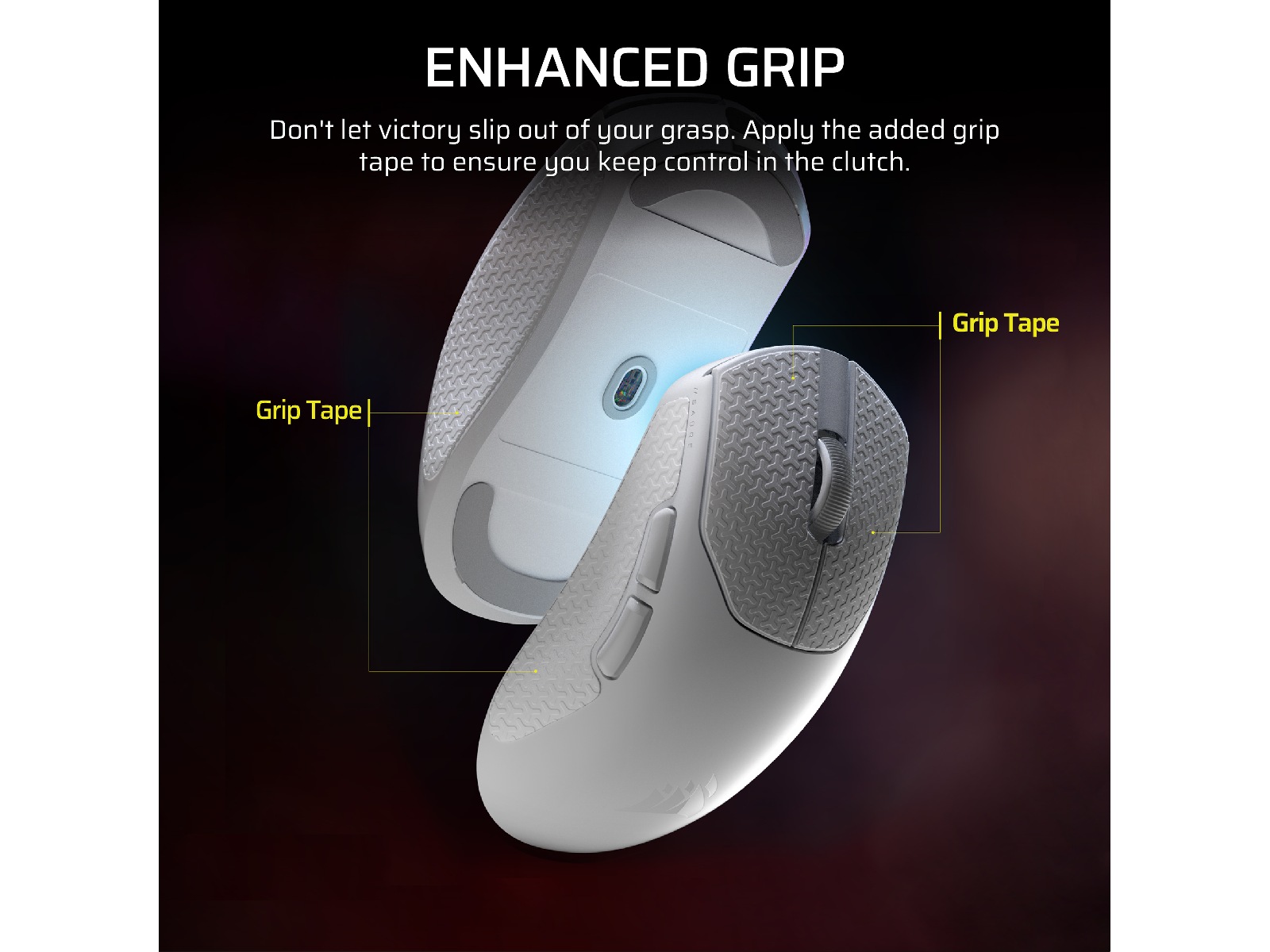 Corsair Sabre v2 Pro Ultralight Trådlös Gaming Mus (svart) Gamingmus