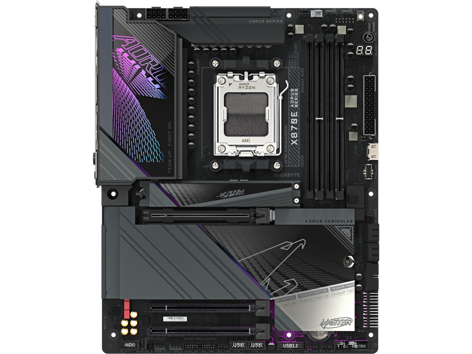 Gigabyte X870E AORUS MASTER Moderkort -B-Grade Demo moderkort