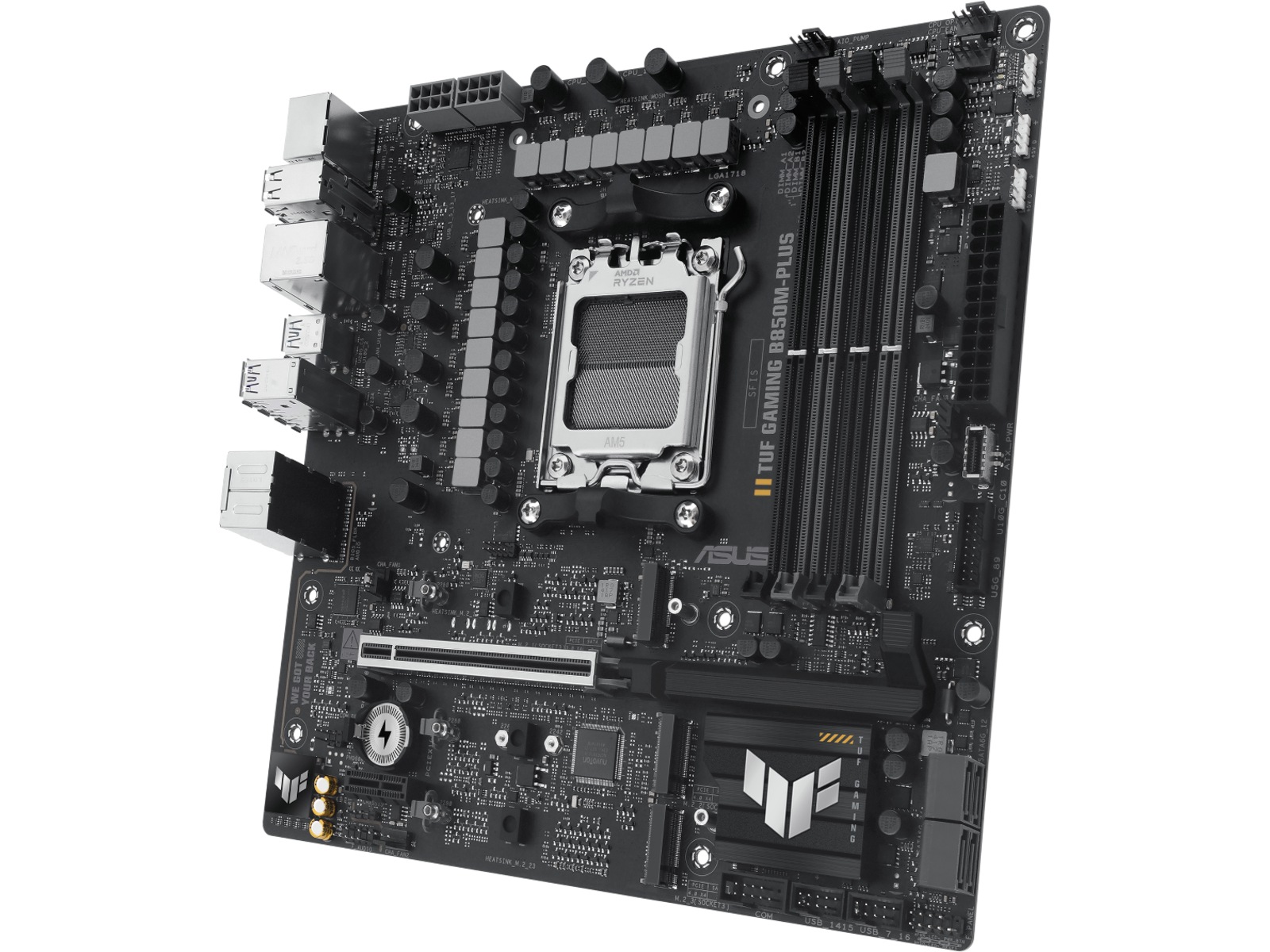 ASUS TUF GAMING B850M-PLUS Moderkort -B-Grade Demo moderkort