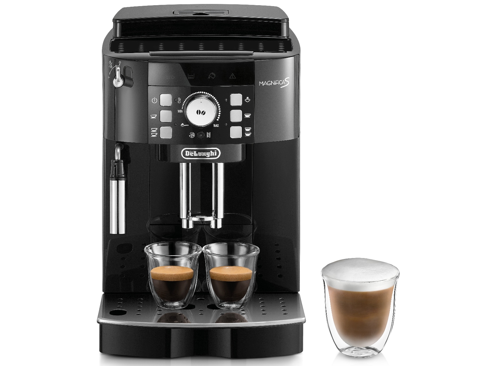 DeLonghi Magnifica S ECAM 21.117.B Espressomaskin (svart) Espressomaskiner