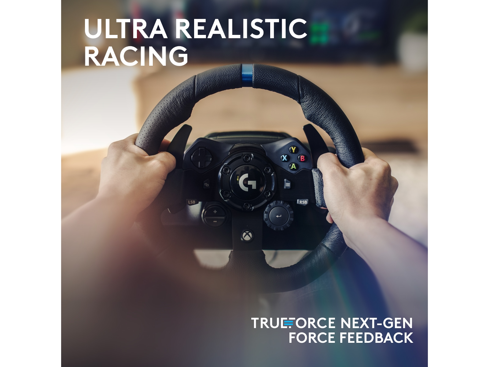 Logitech G923 och Driving Force Shifter Bundle Ratt och pedaler