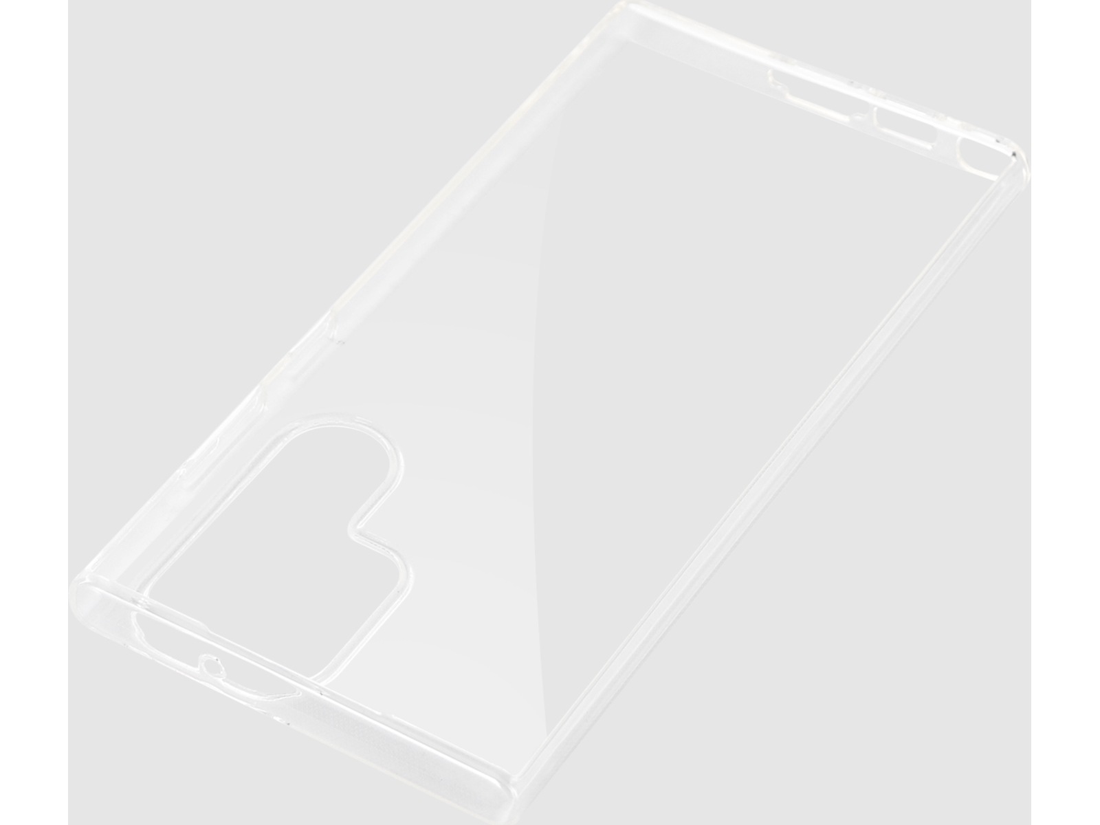 iiglo Galaxy S23 Ultra Silikonskydd (transparent) Mobilskal