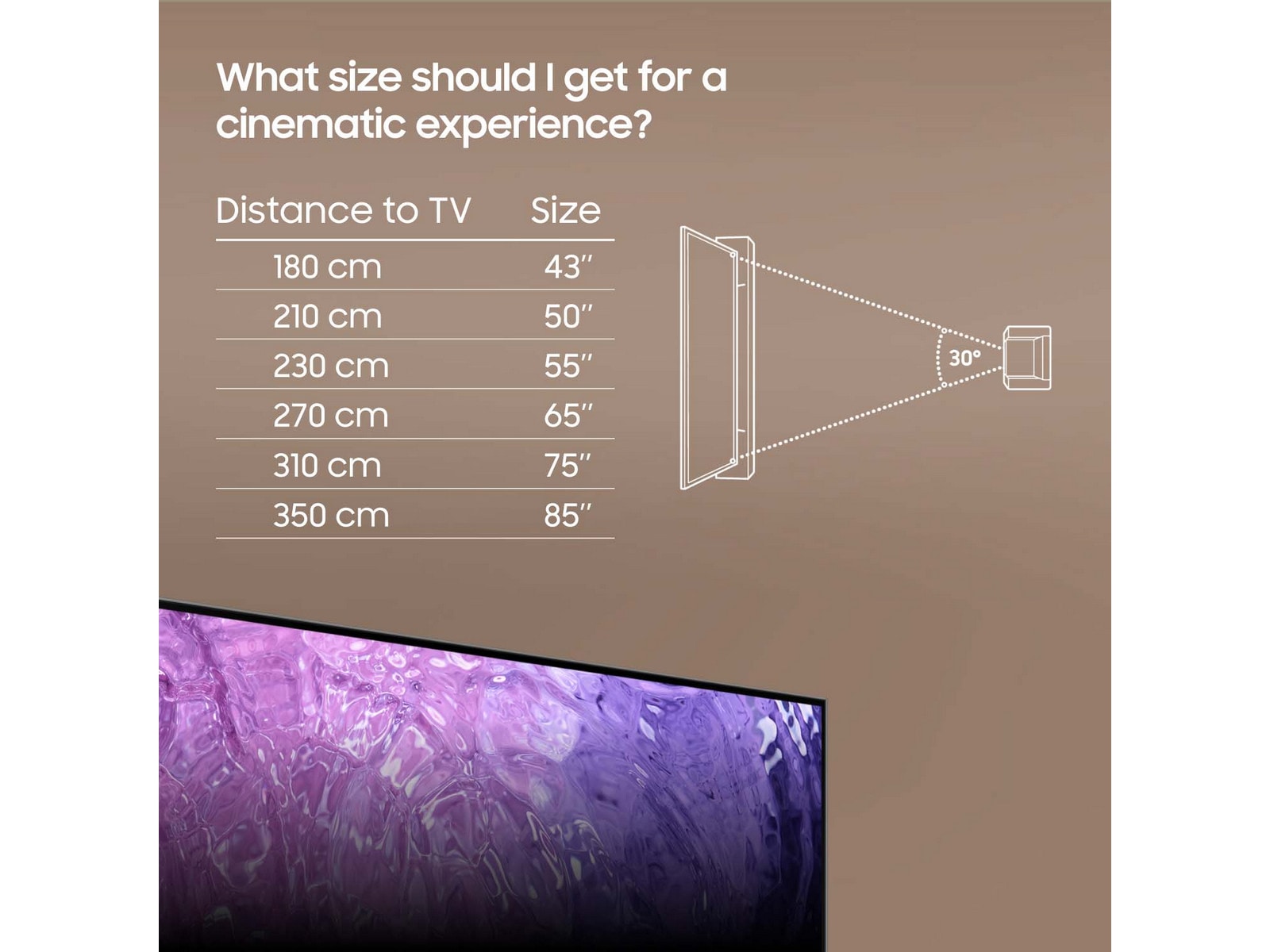 Samsung 75" QN90C Neo QLED 4K TQ75QN90C 70 - 79 tums TV