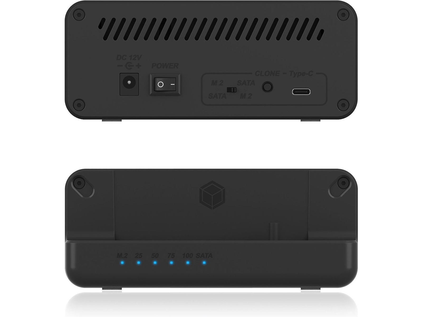 Icy Box IB-2914MSCL-C31 Type-C Dock Dockningsstationer